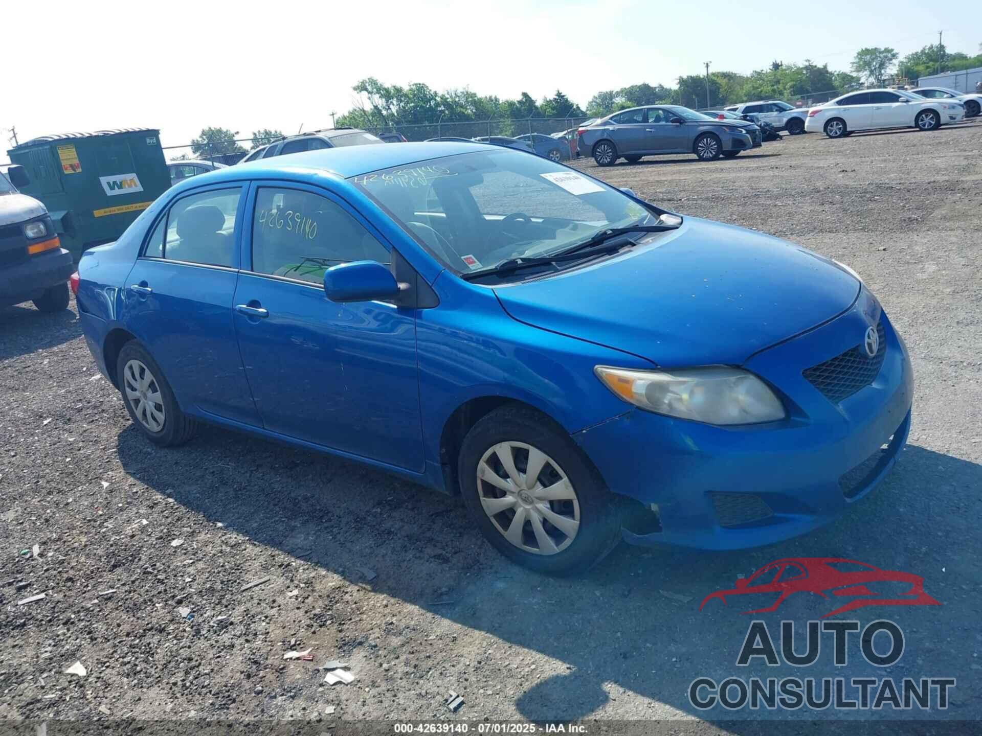 TOYOTA COROLLA 2010 - 2T1BU4EE1AC246183