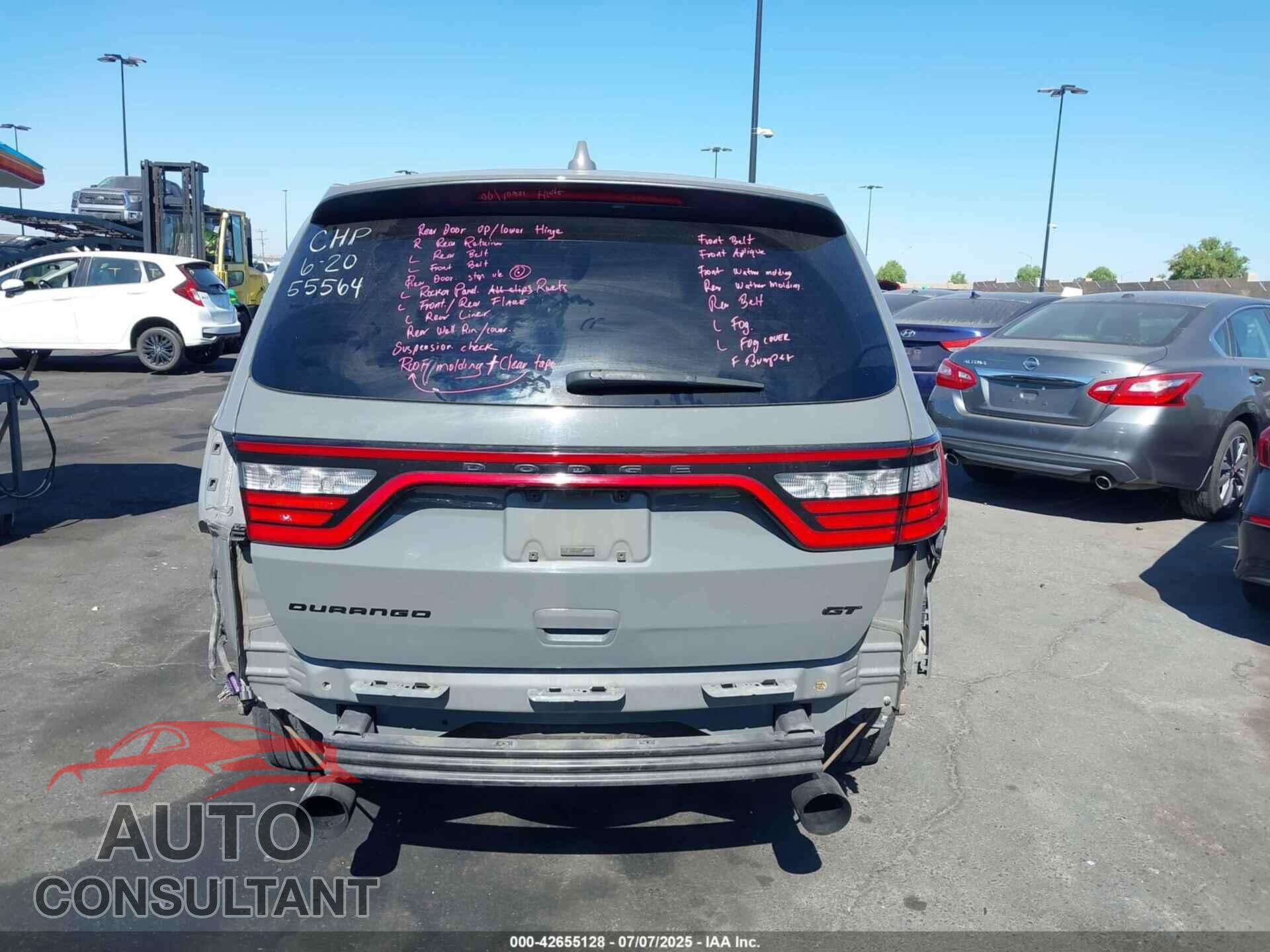 DODGE DURANGO 2021 - 1C4RDHDG1MC689049