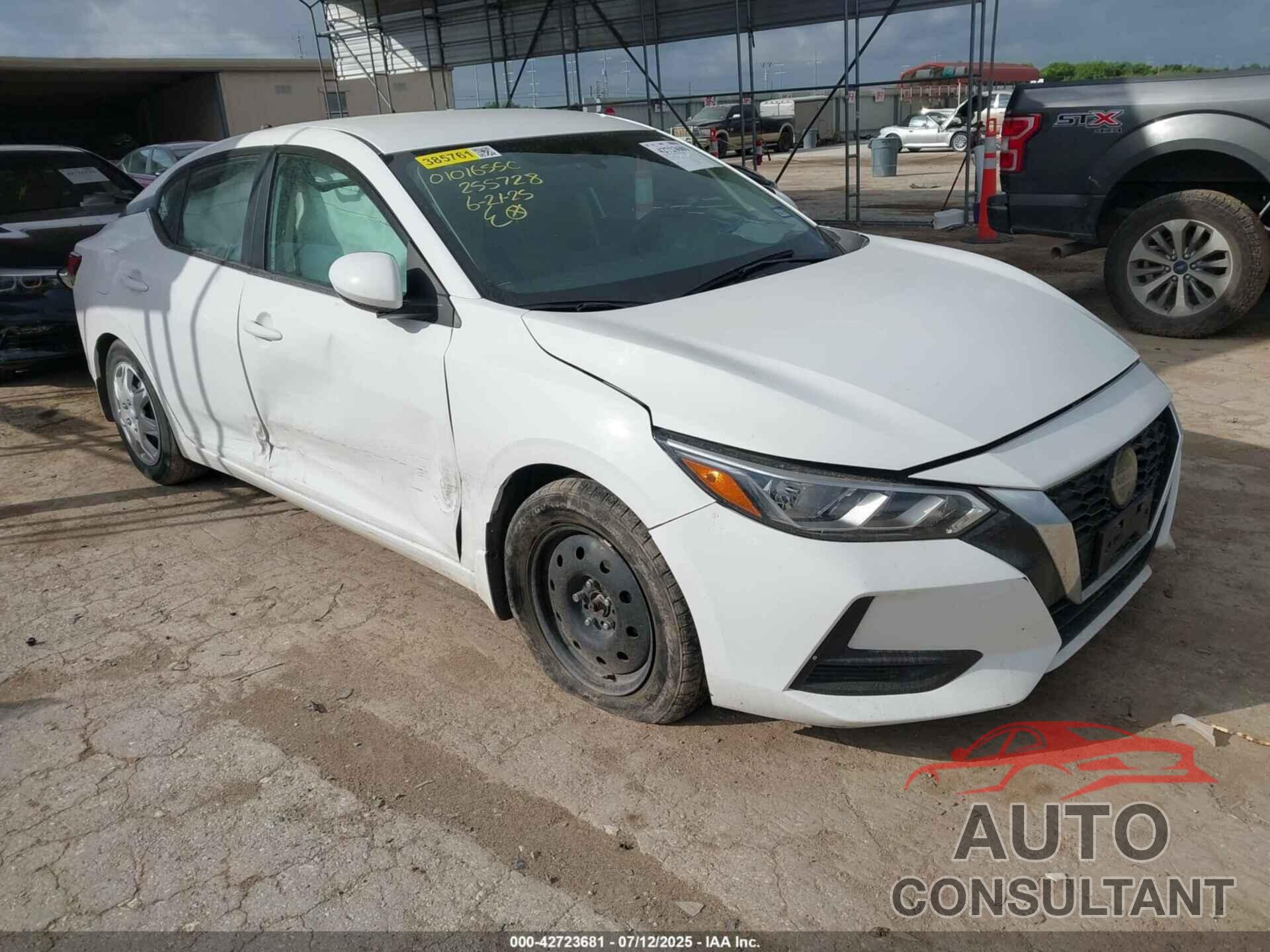 NISSAN SENTRA 2020 - 3N1AB8BV3LY255728