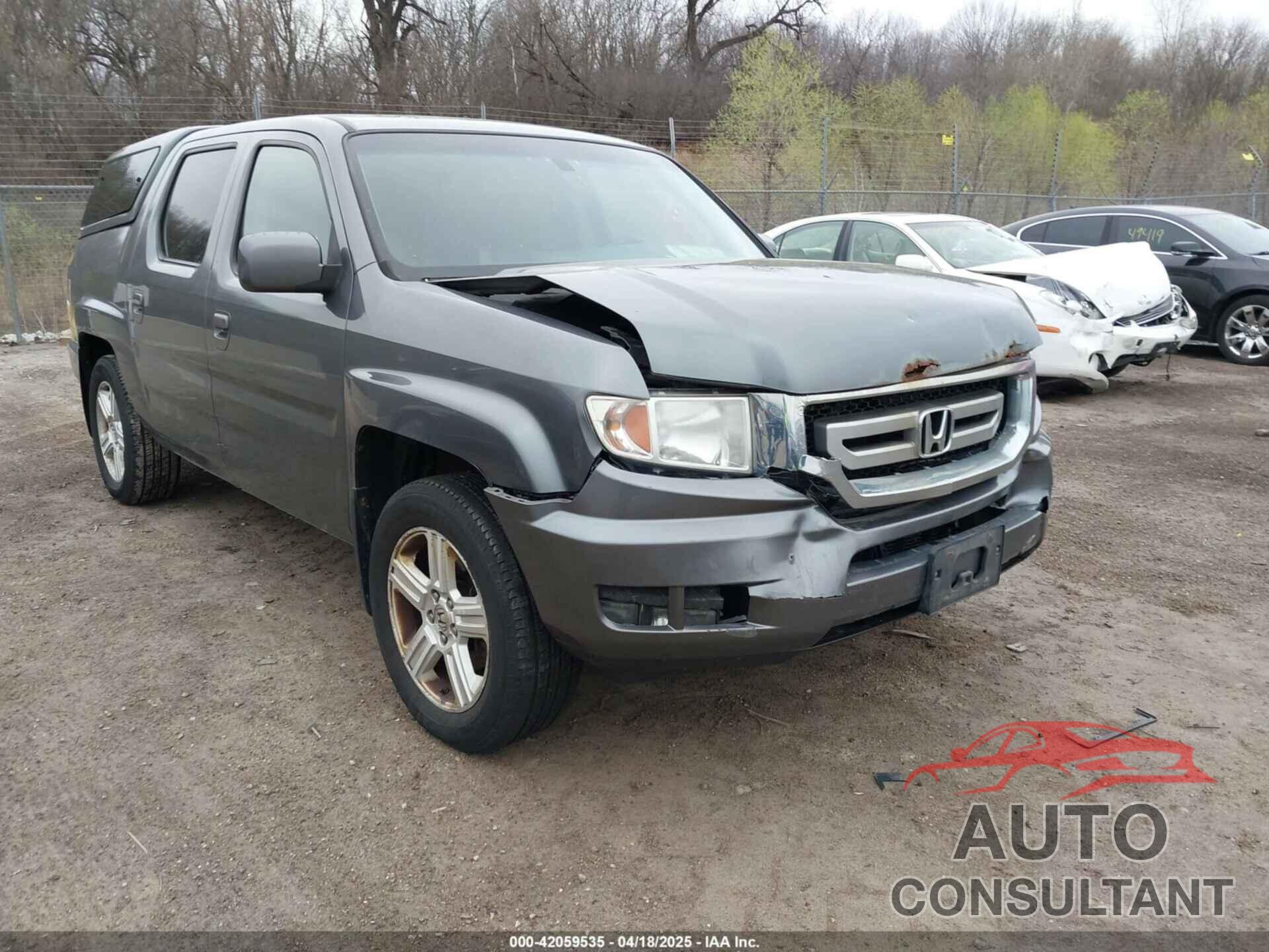 HONDA RIDGELINE 2011 - 5FPYK1F54BB003338
