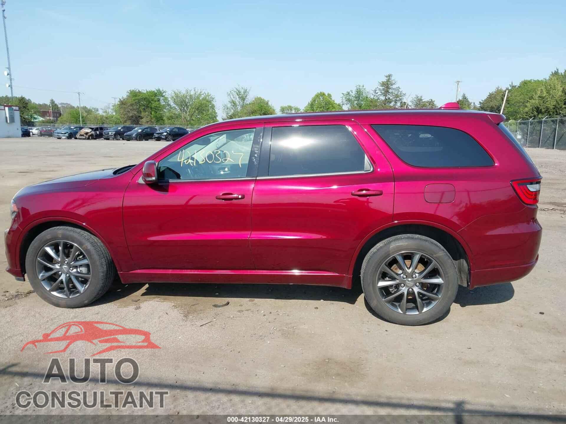 DODGE DURANGO 2017 - 1C4RDJDG1HC817528