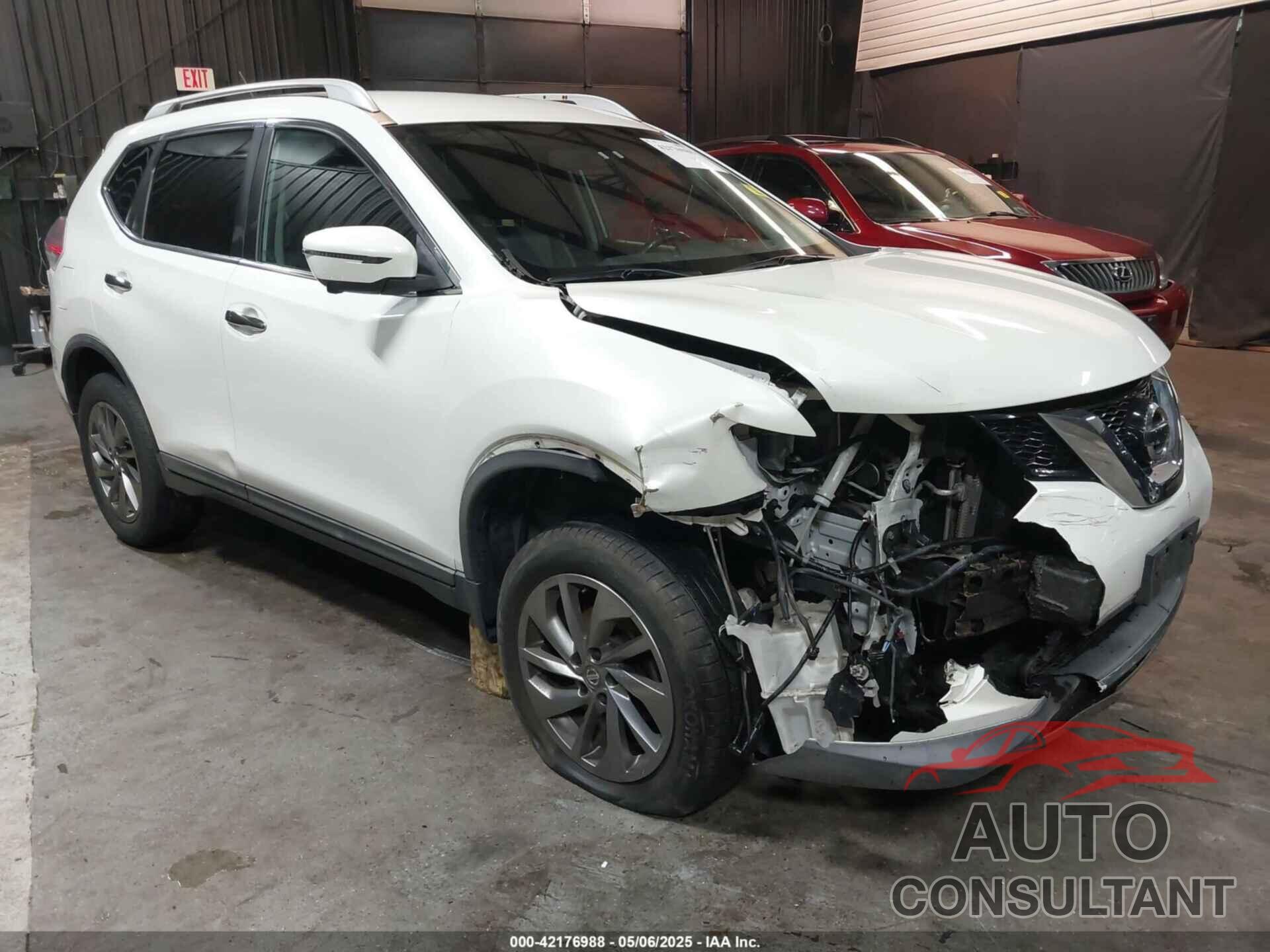 NISSAN ROGUE 2016 - KNMAT2MV4GP721601