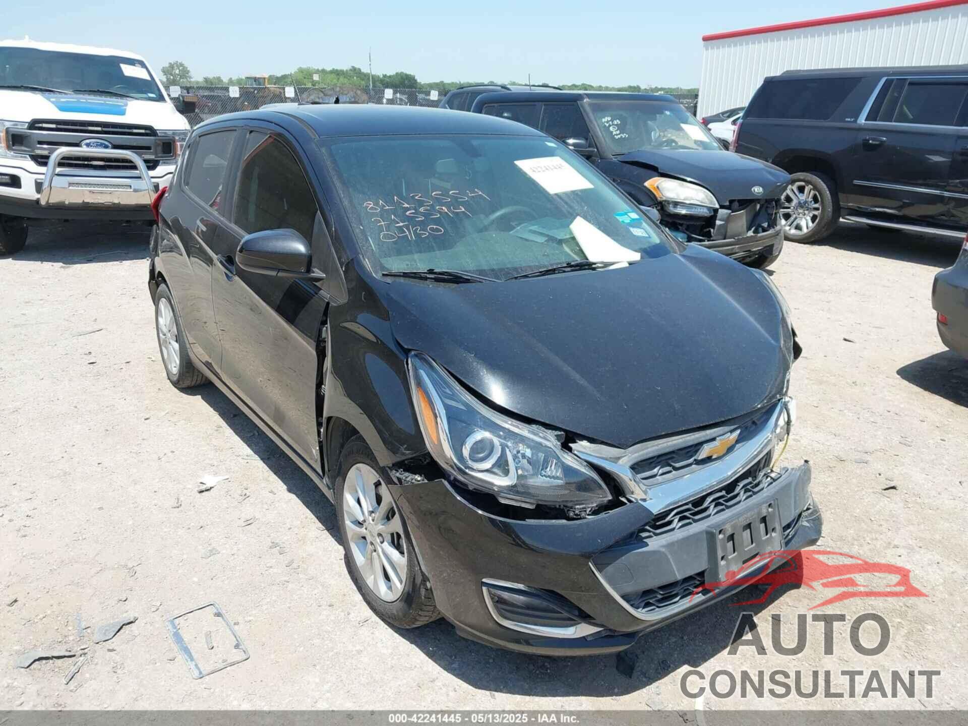 CHEVROLET SPARK 2019 - KL8CD6SA6KC715594