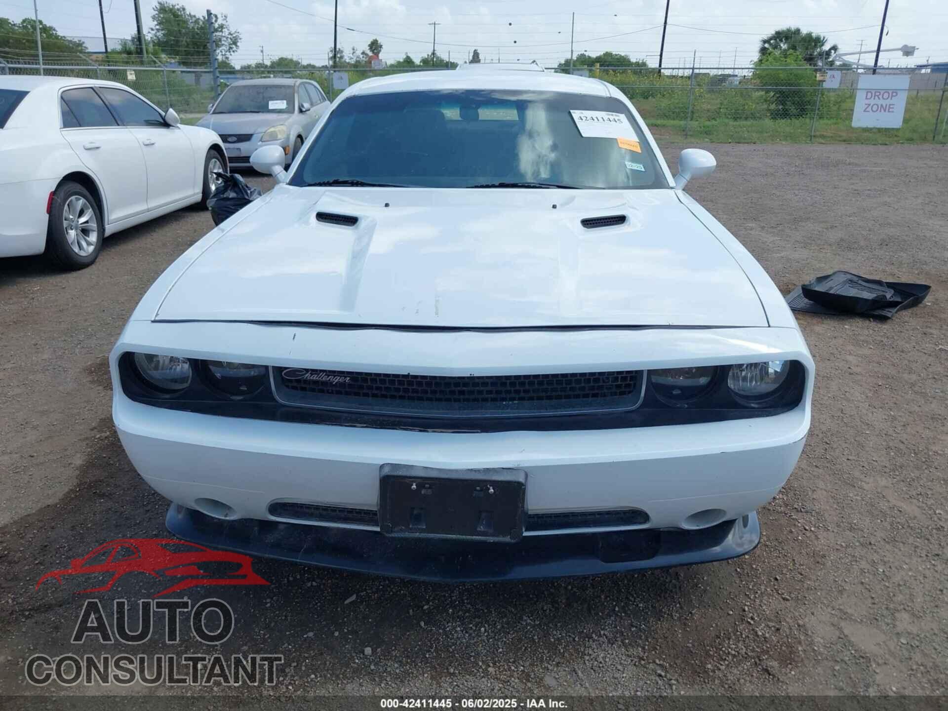 DODGE CHALLENGER 2012 - 2C3CDYAG1CH259404