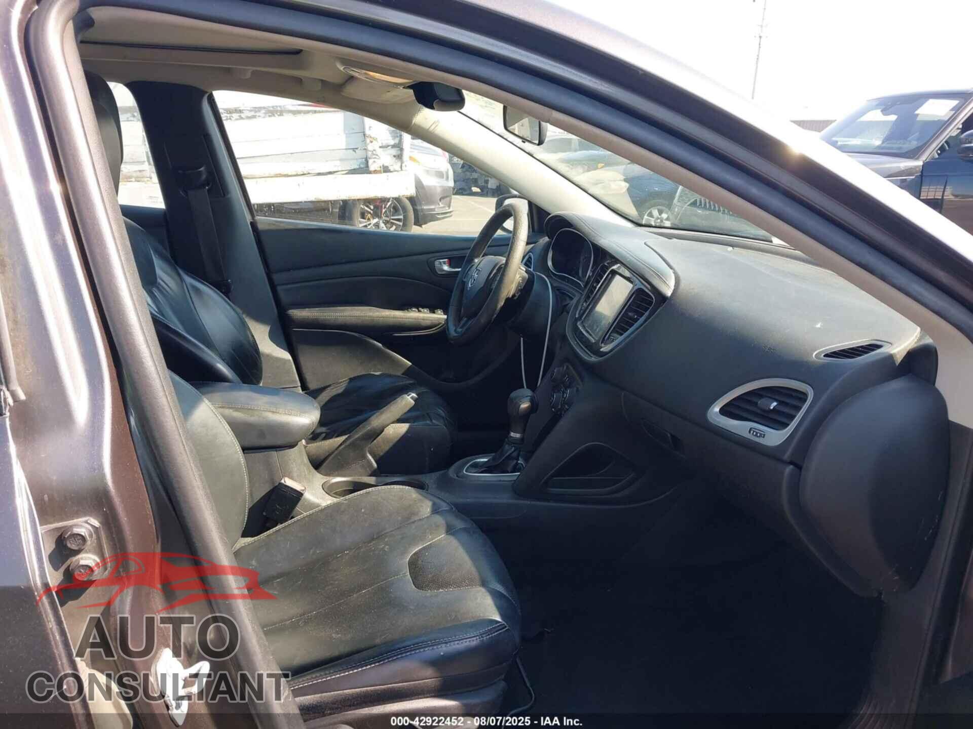 DODGE DART 2016 - 1C3CDFCB5GD643808