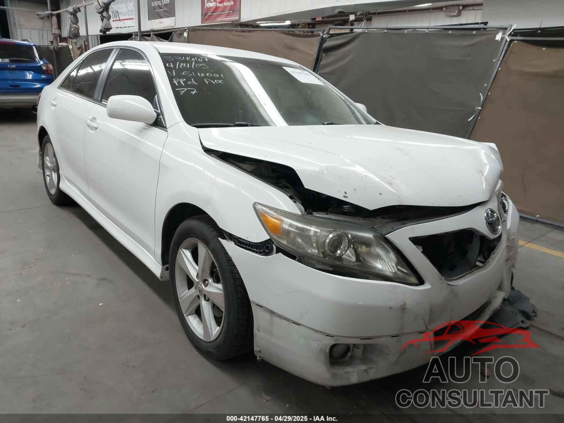 TOYOTA CAMRY 2010 - 4T1BF3EK4AU516001