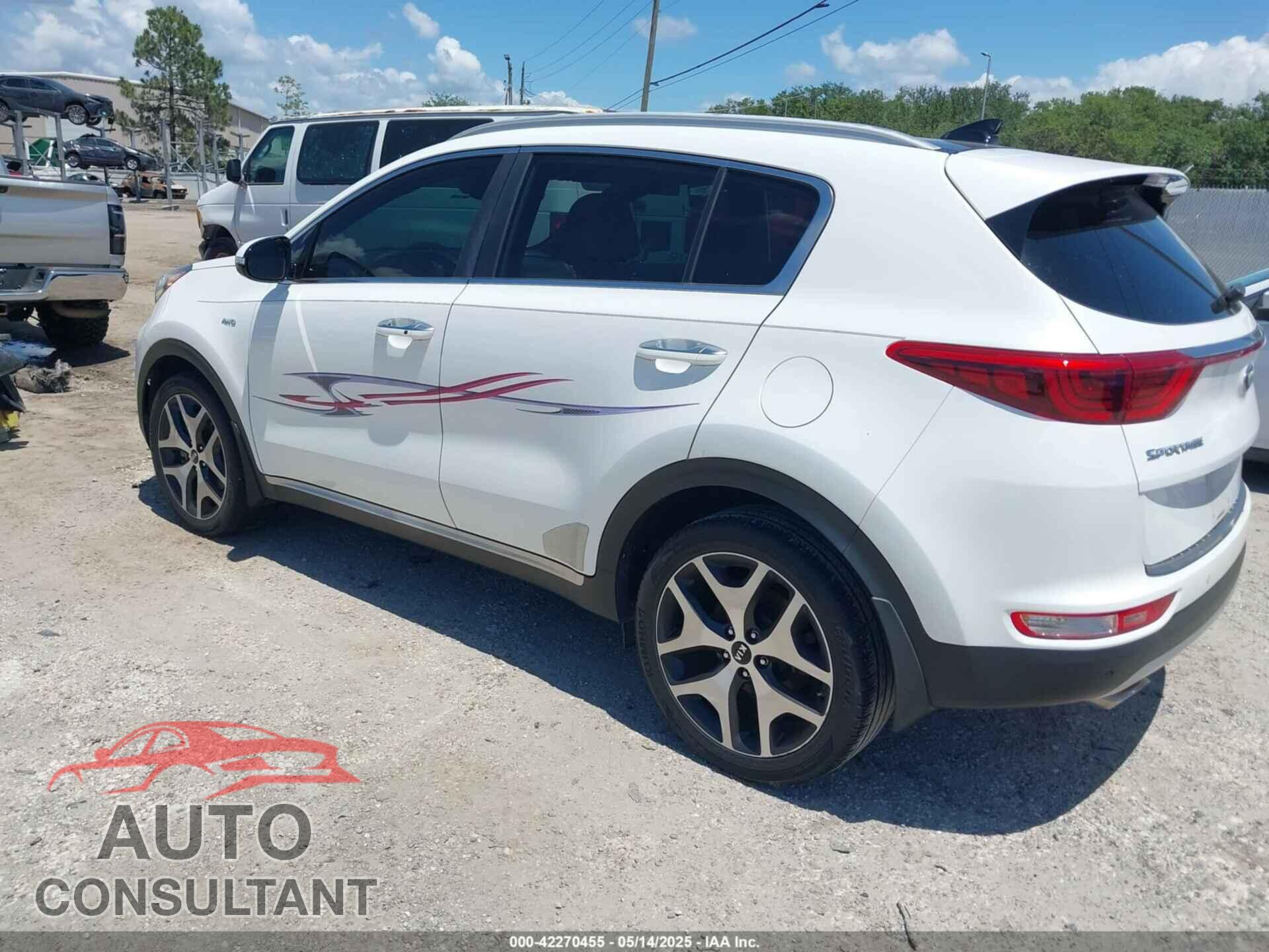 KIA SPORTAGE 2017 - KNDPRCA61H7173702