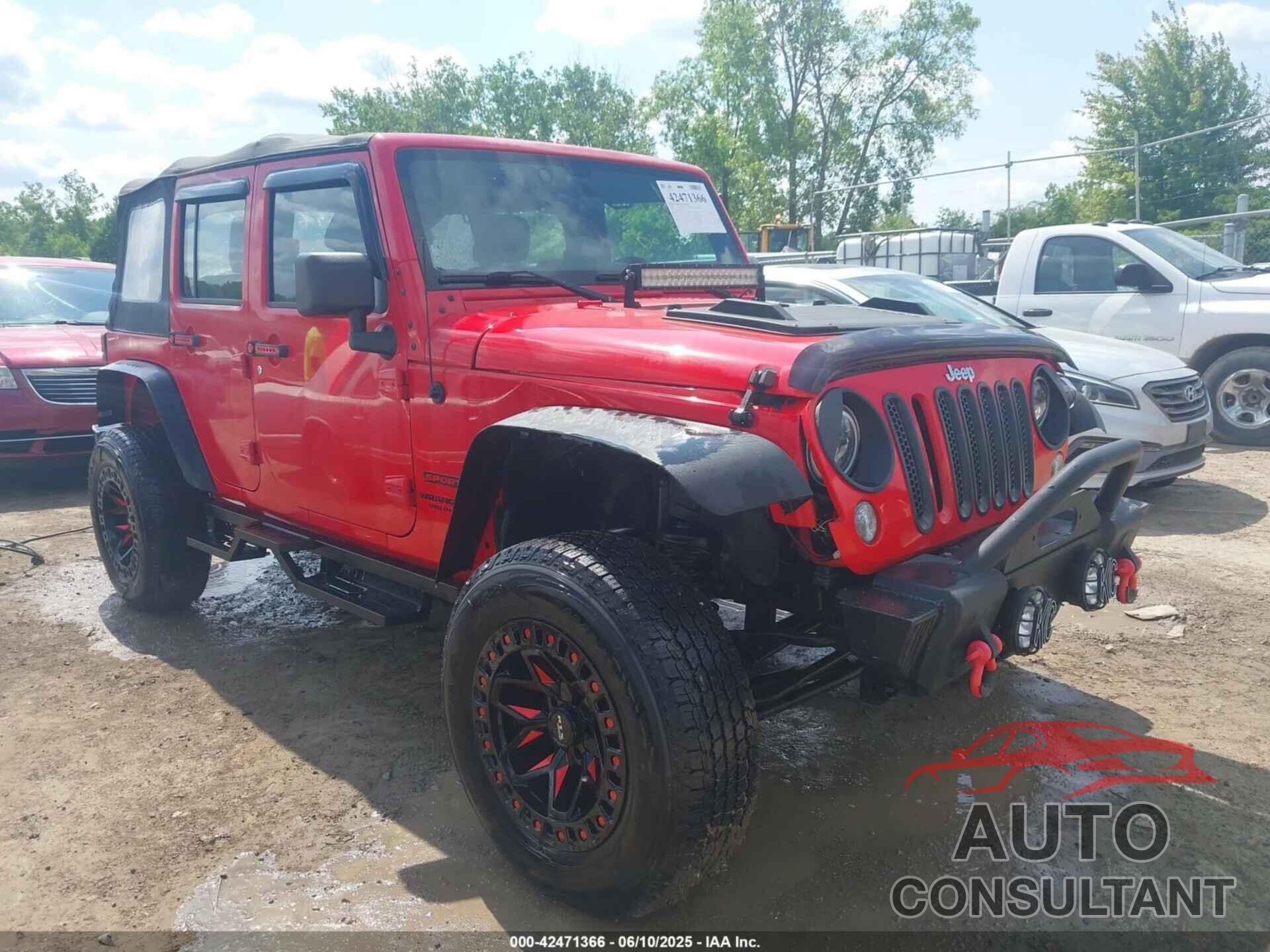 JEEP WRANGLER UNLIMITED 2015 - 1C4BJWDG5FL551418