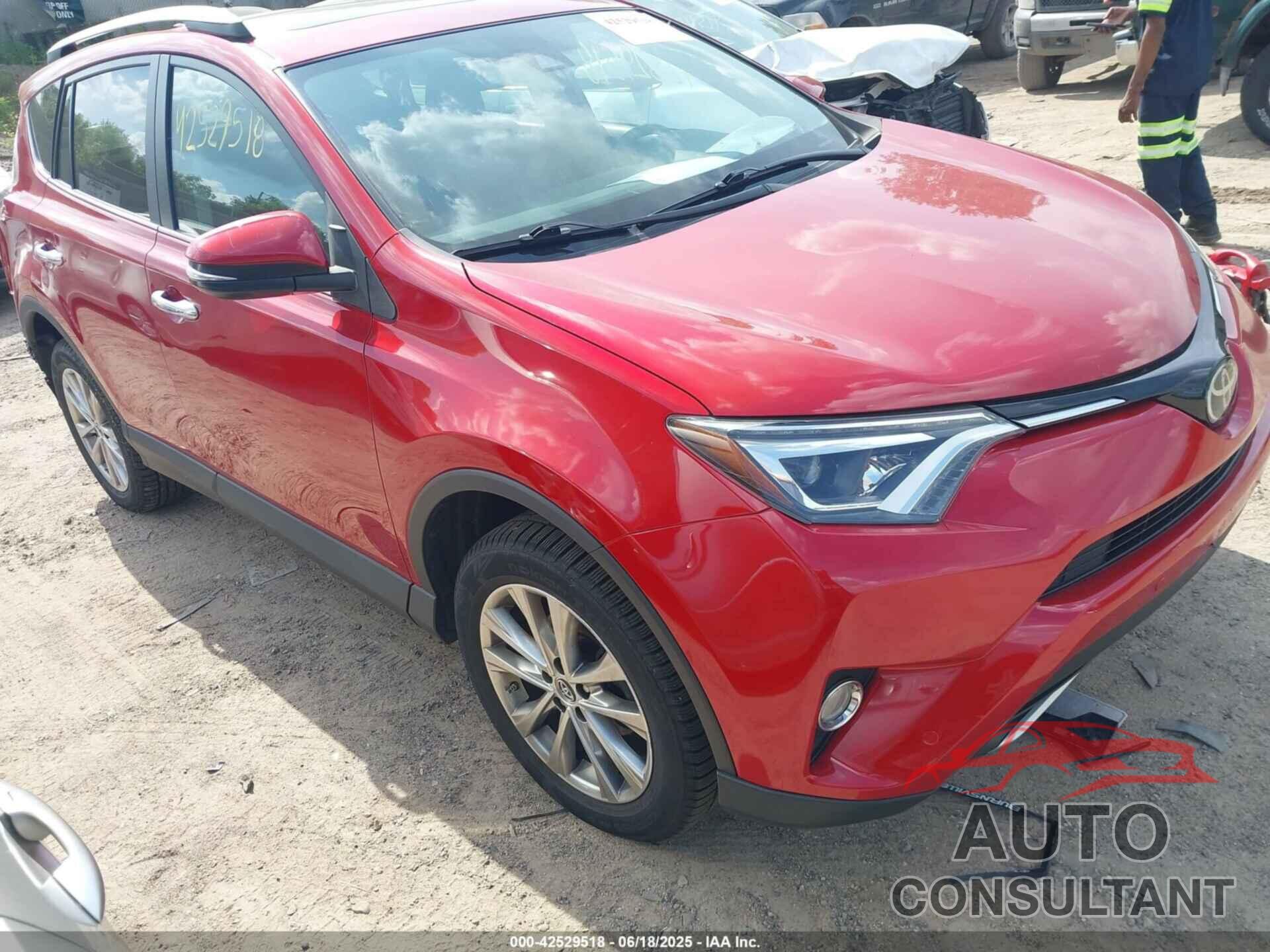TOYOTA RAV4 2016 - 2T3DFREV0GW493600