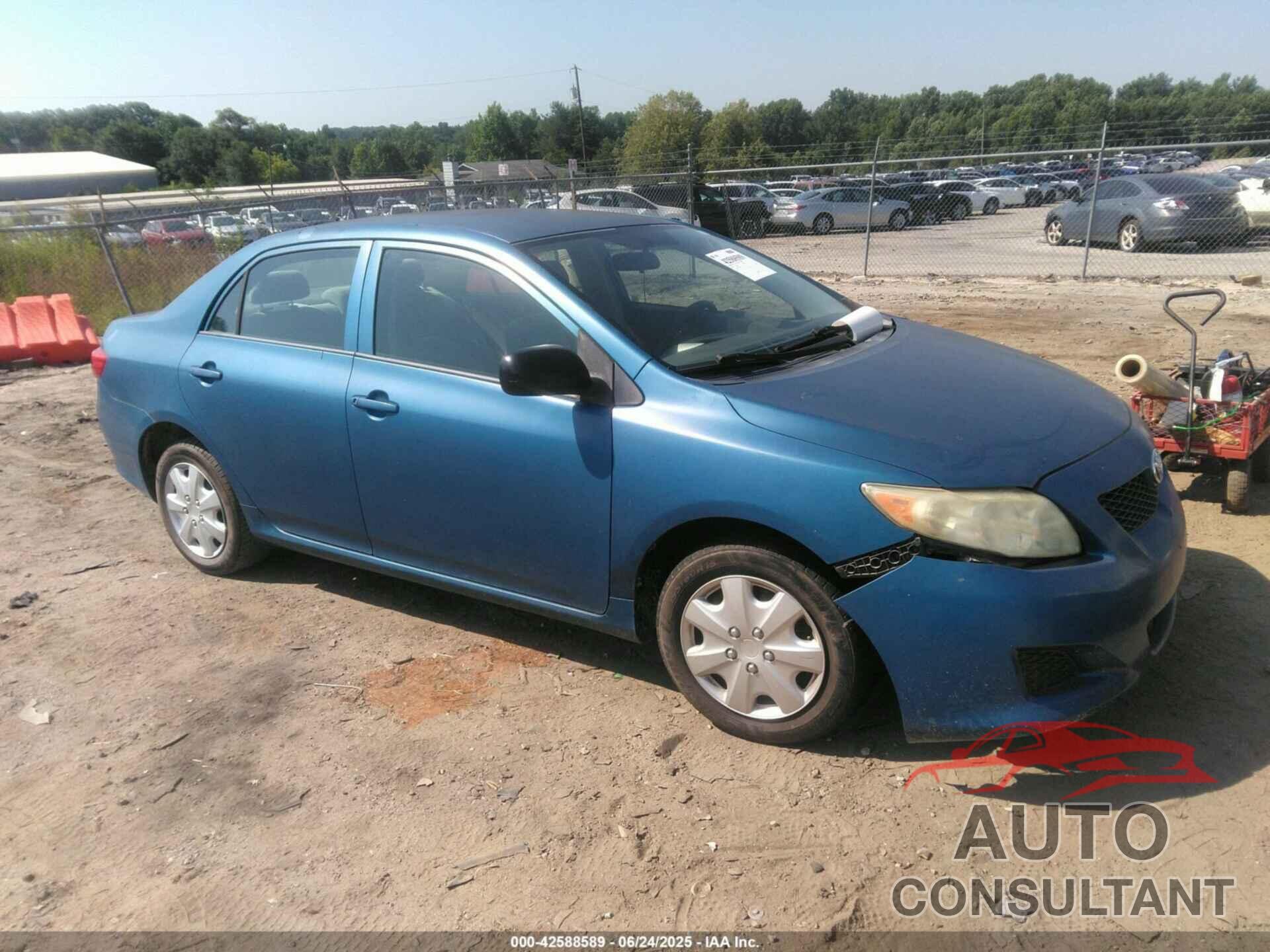 TOYOTA COROLLA 2009 - JTDBL40E79J047259