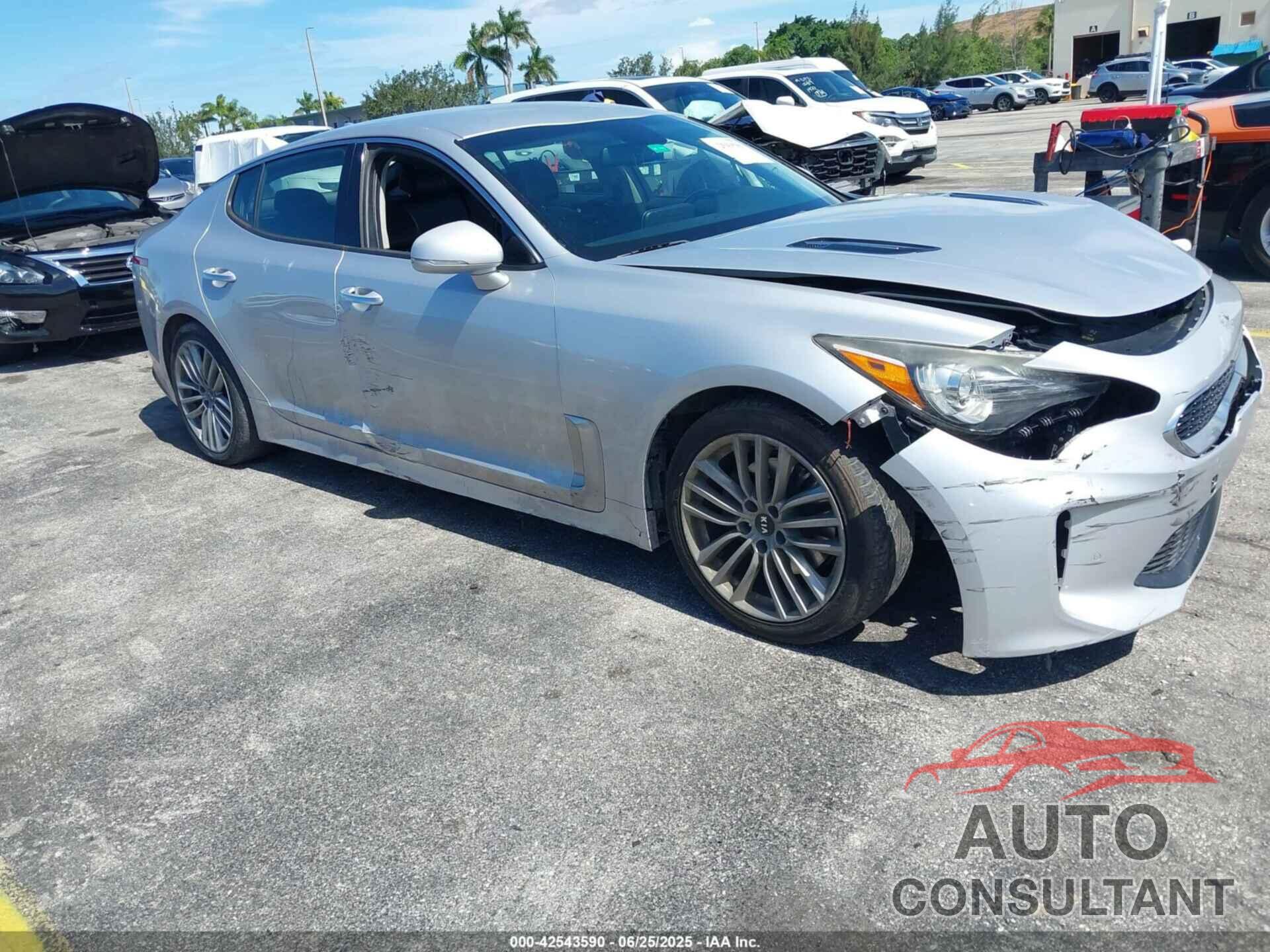 KIA STINGER 2018 - KNAE15LA5J6035665