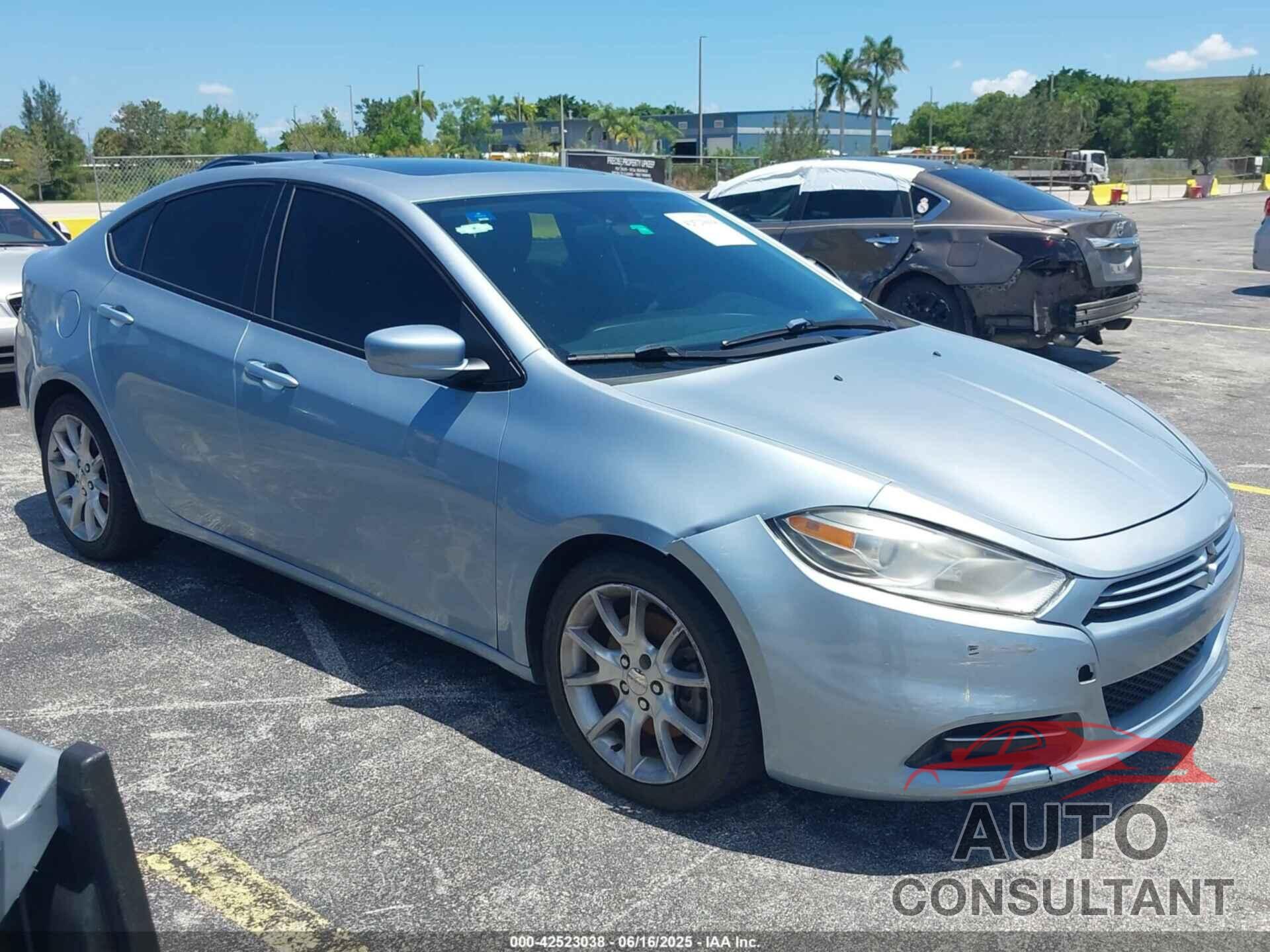 DODGE DART 2013 - 1C3CDFBA7DD268783