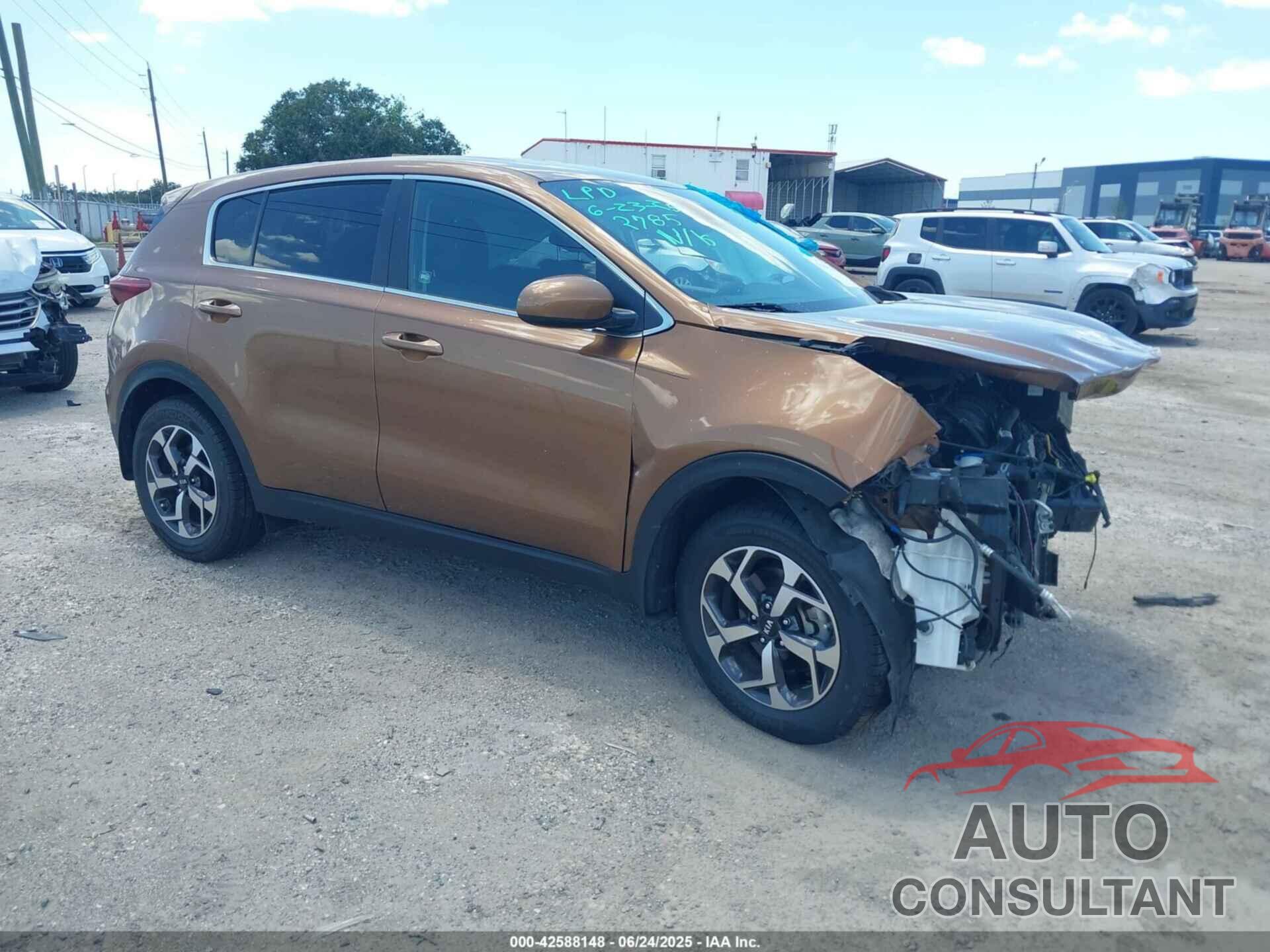 KIA SPORTAGE 2020 - KNDPM3ACXL7742785
