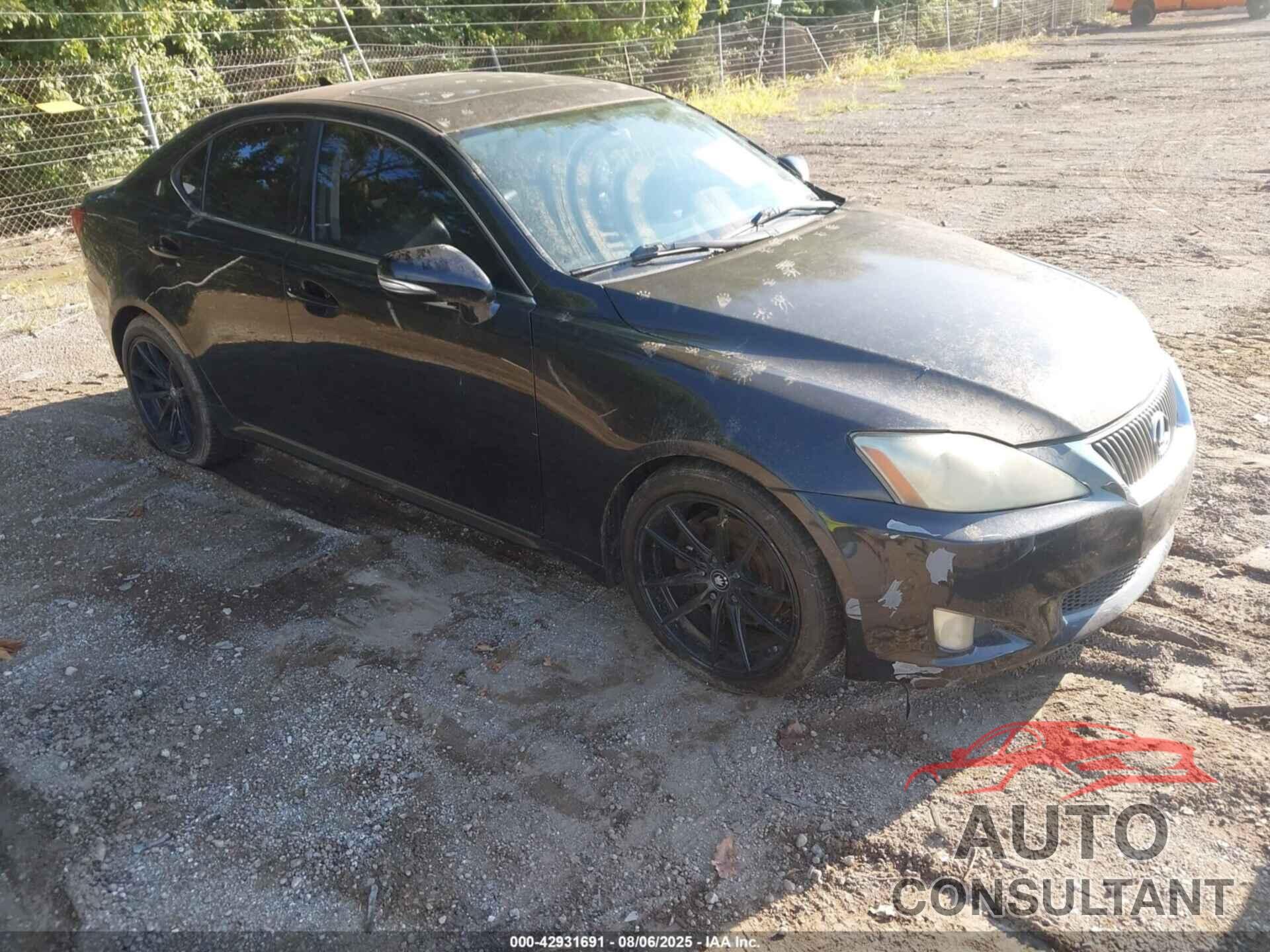 LEXUS IS 250 2009 - JTHBK262495095541