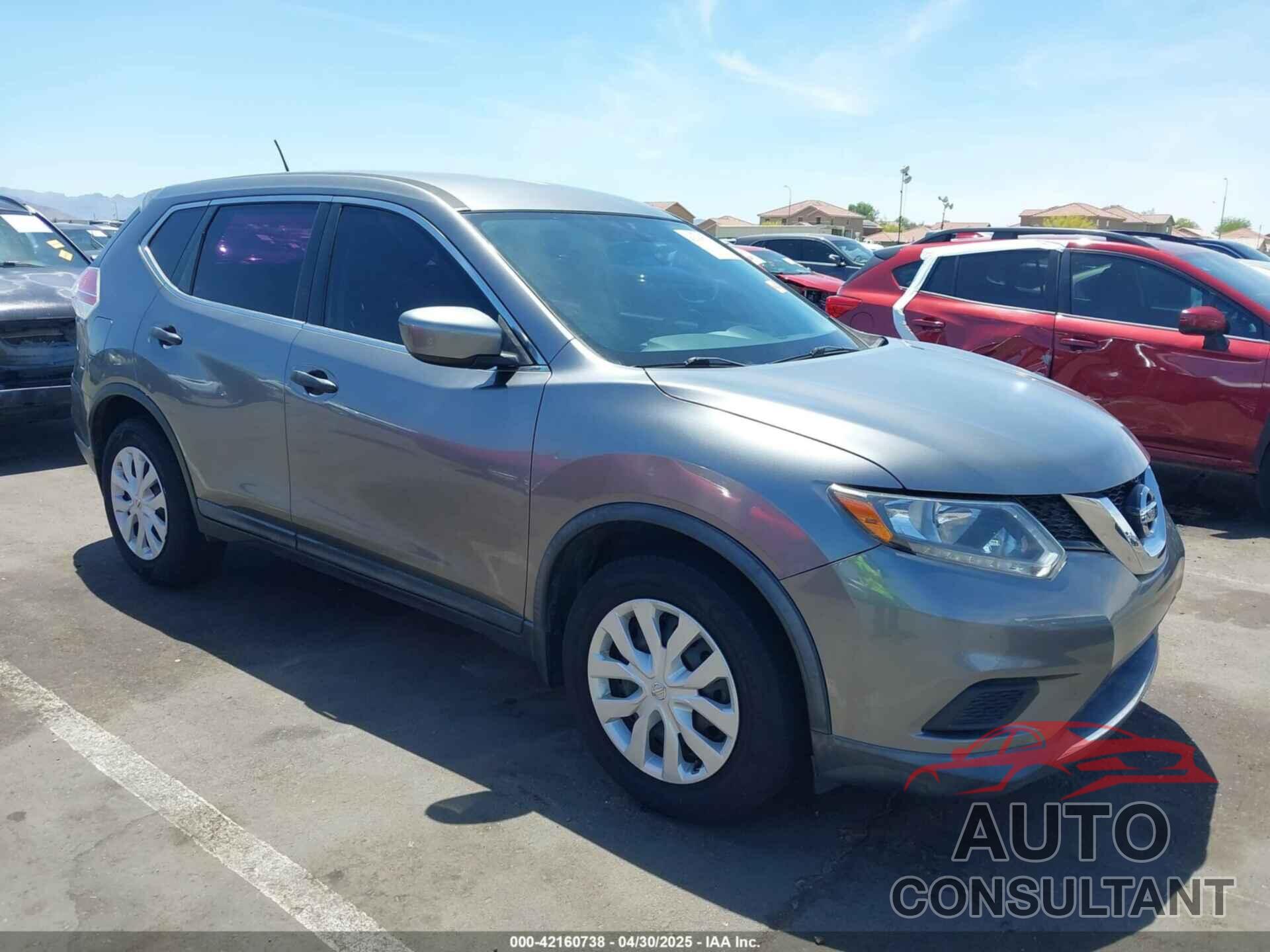 NISSAN ROGUE 2016 - KNMAT2MT6GP704622