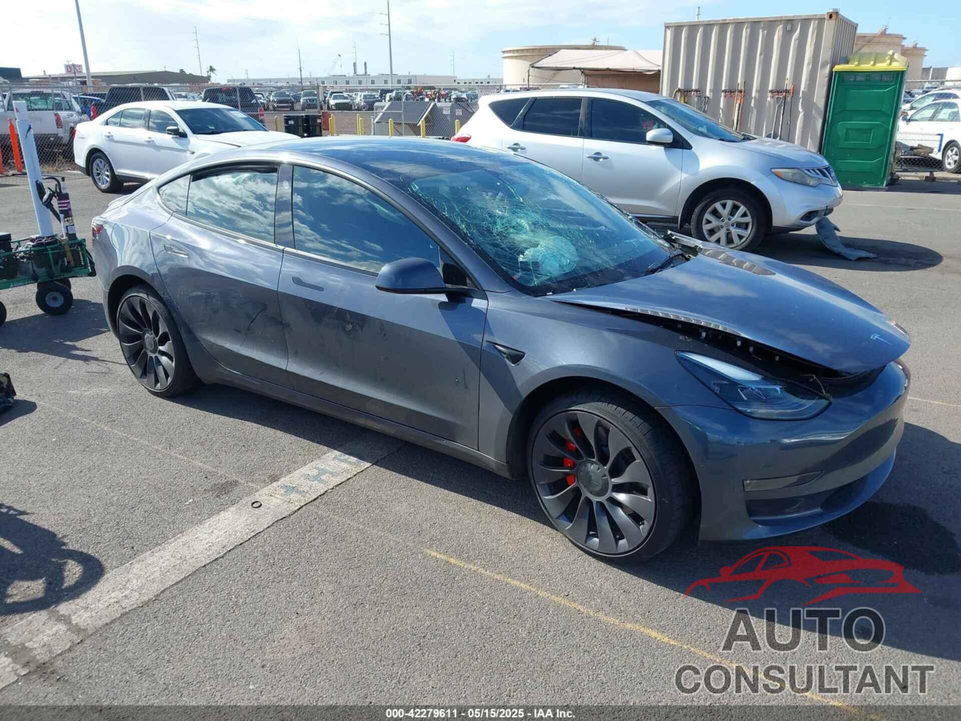 TESLA MODEL 3 2022 - 5YJ3E1EC3NF265303