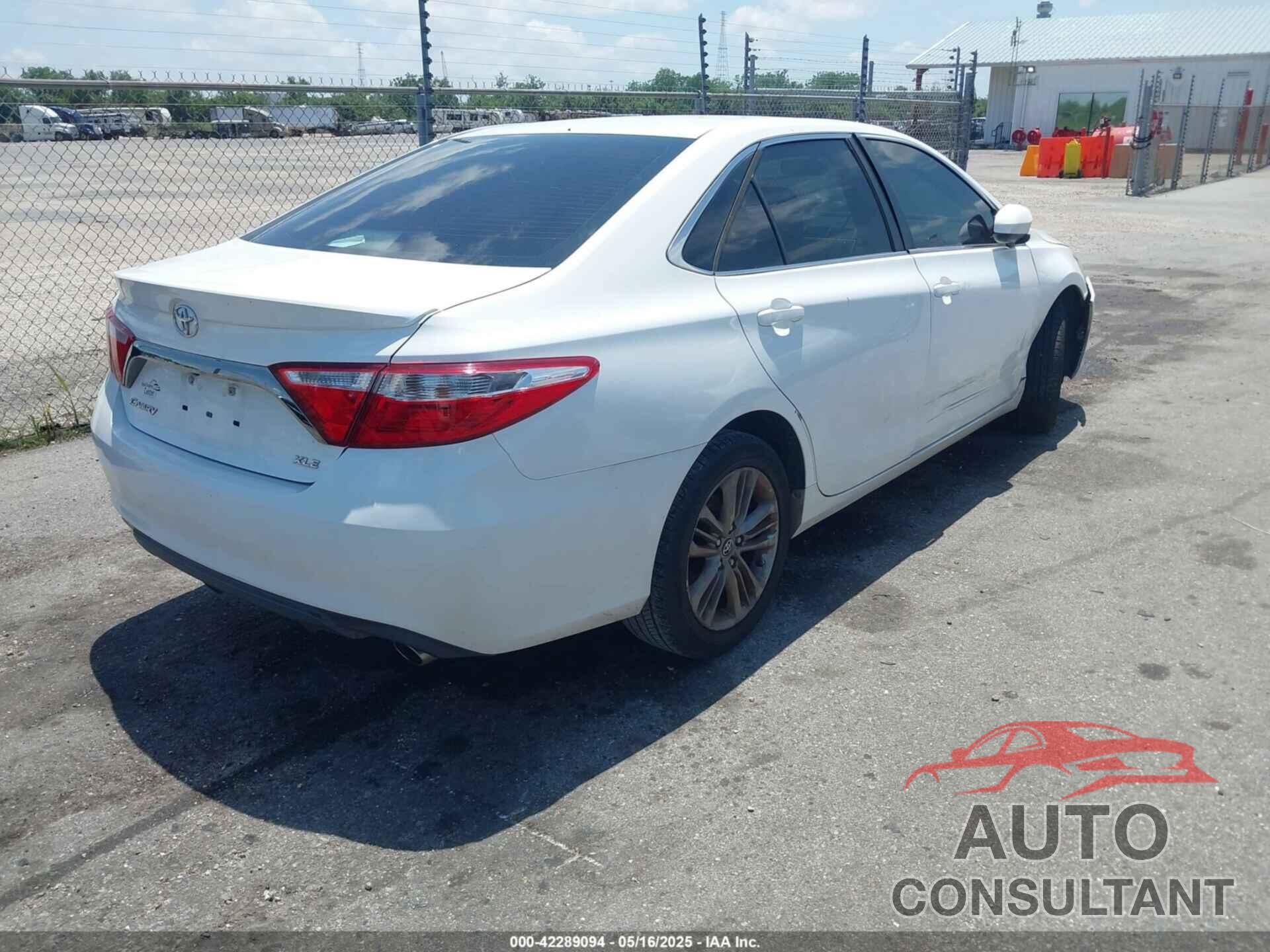TOYOTA CAMRY 2016 - 4T1BF1FK3GU241944