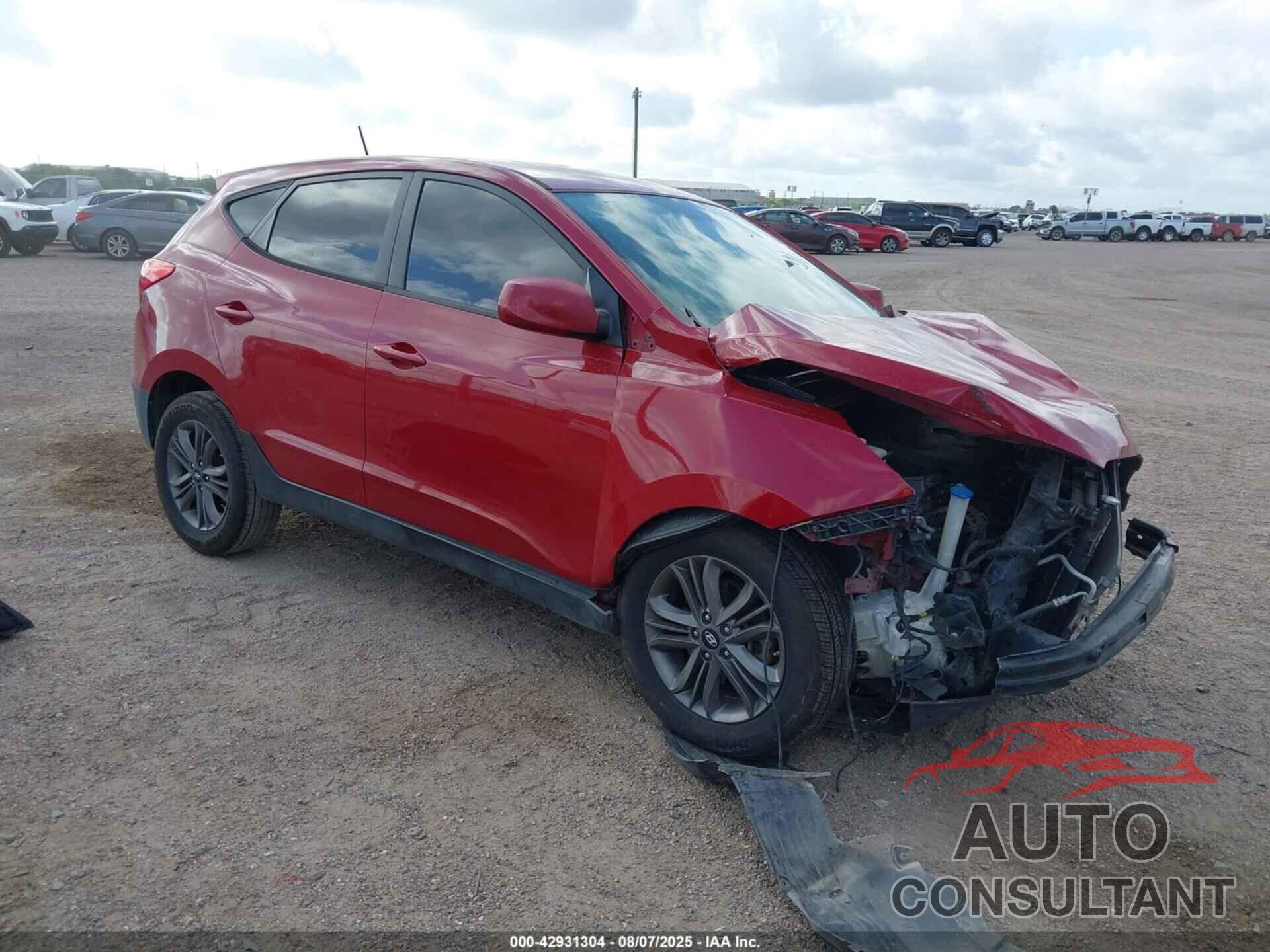 HYUNDAI TUCSON 2015 - KM8JT3AF2FU108472