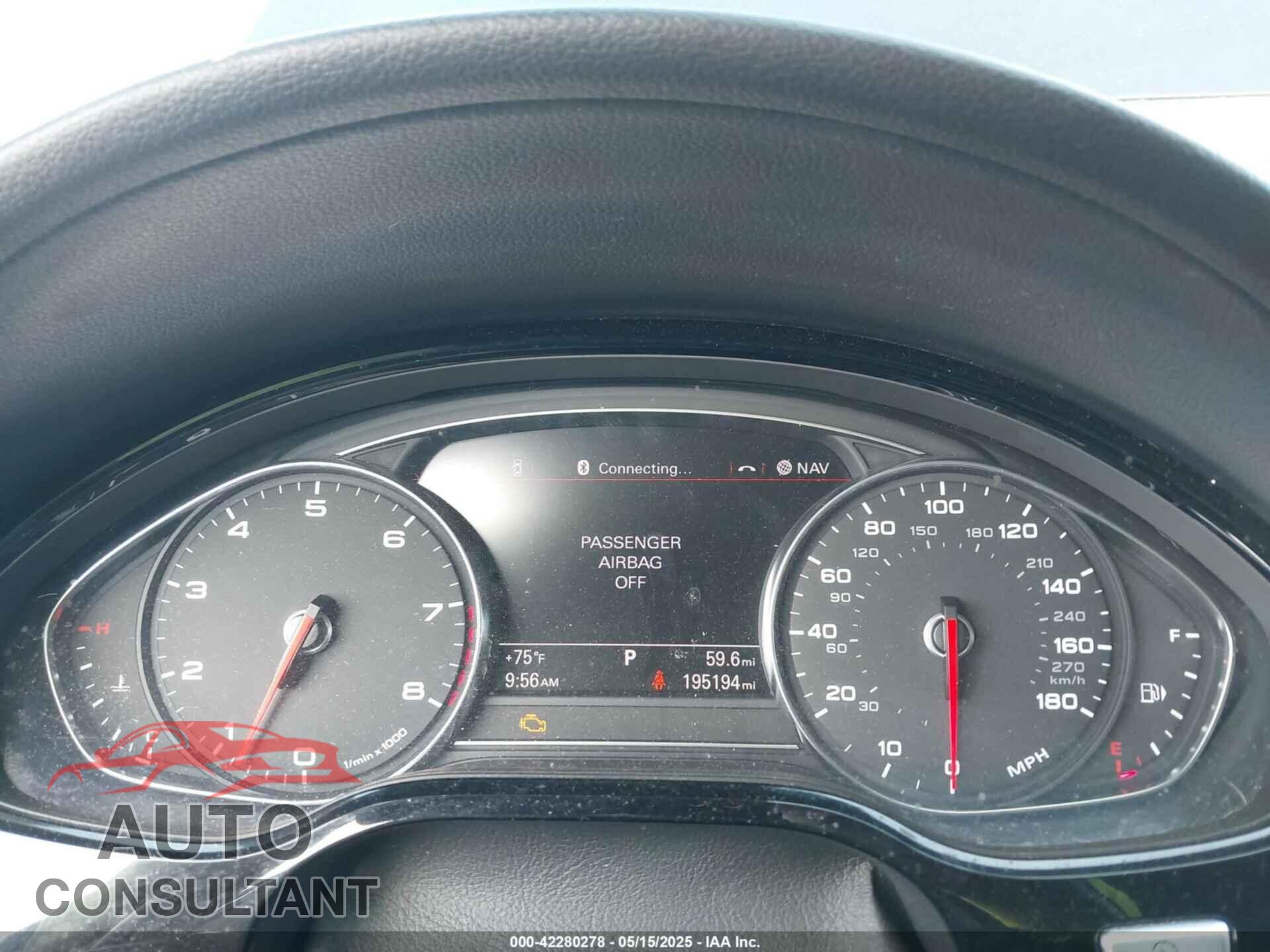 AUDI A8 L 2012 - WAURVAFD7CN004124