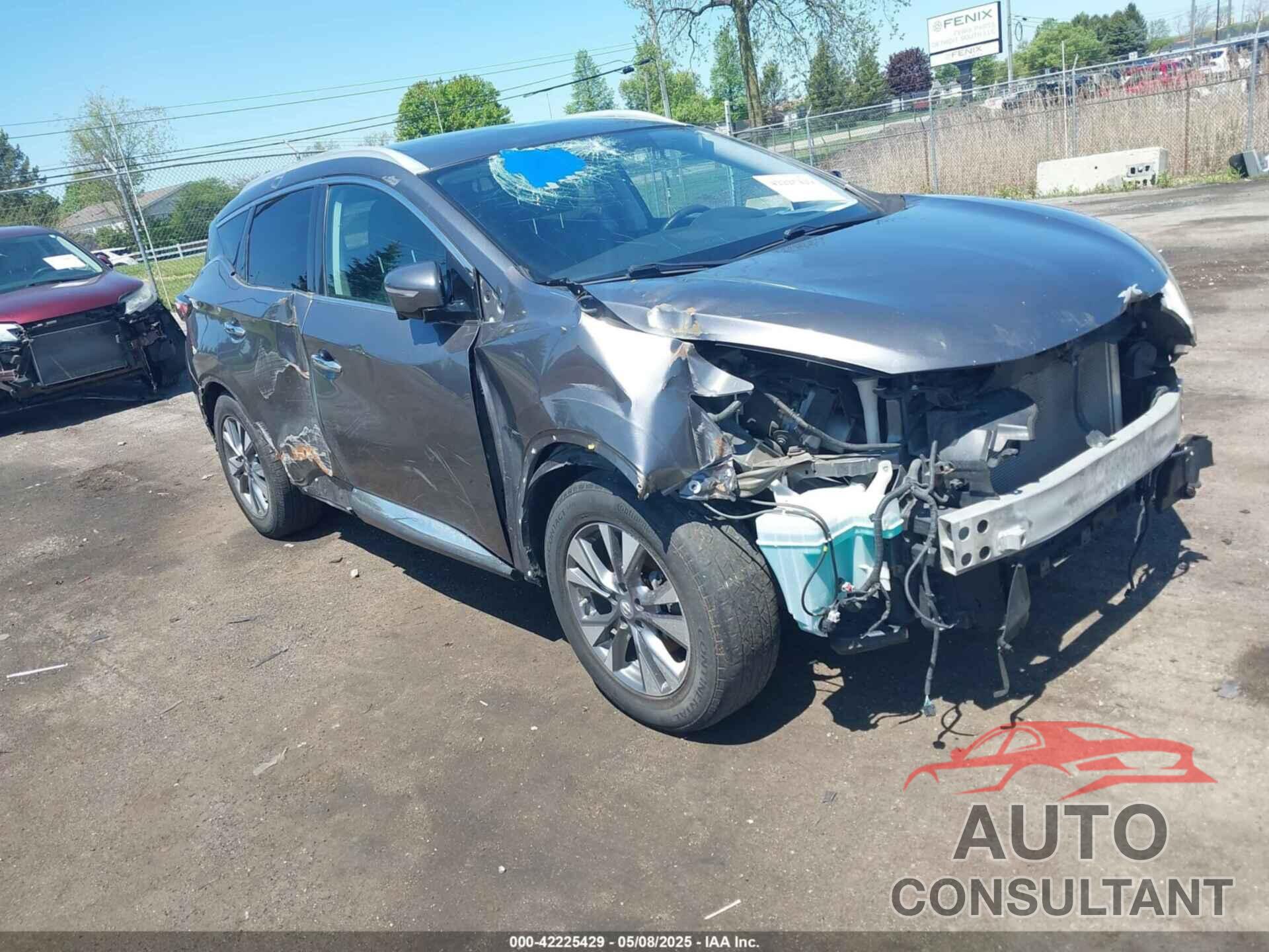 NISSAN MURANO 2015 - 5N1AZ2MH3FN216809