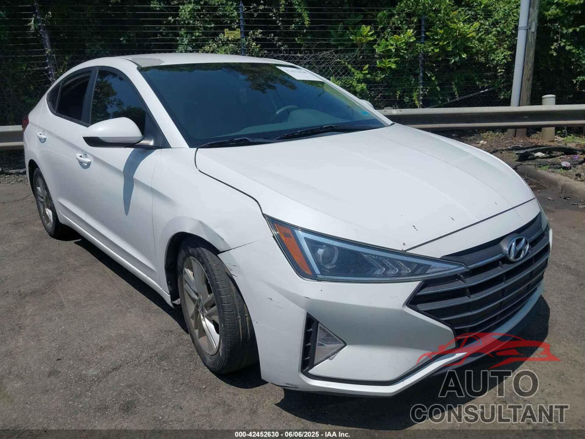 HYUNDAI ELANTRA 2020 - 5NPD84LF9LH516785