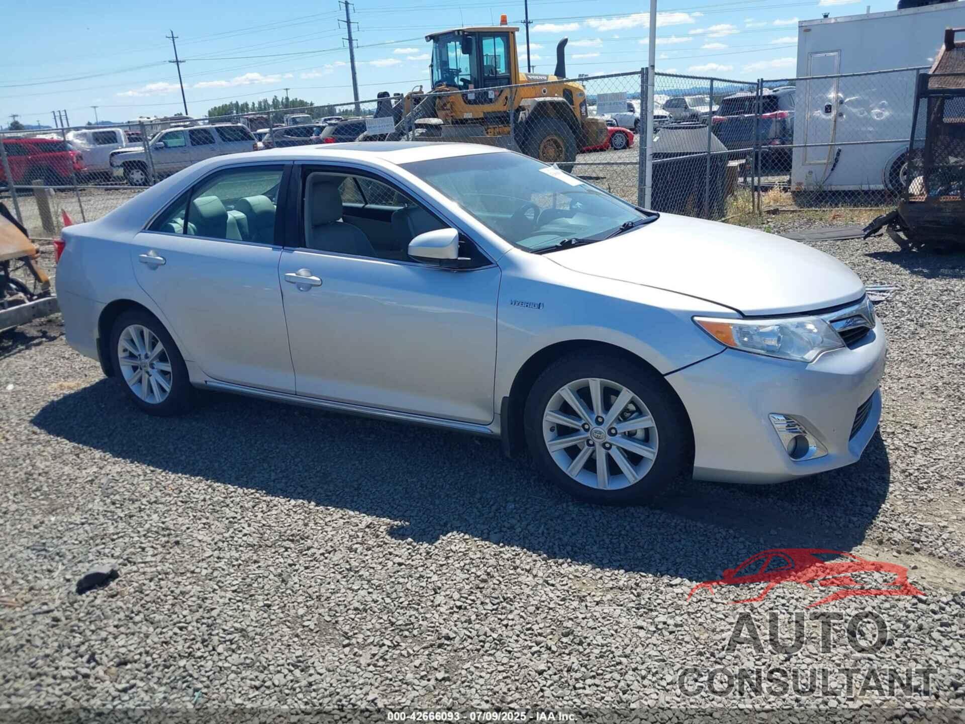 TOYOTA CAMRY HYBRID 2013 - 4T1BD1FK3DU064054