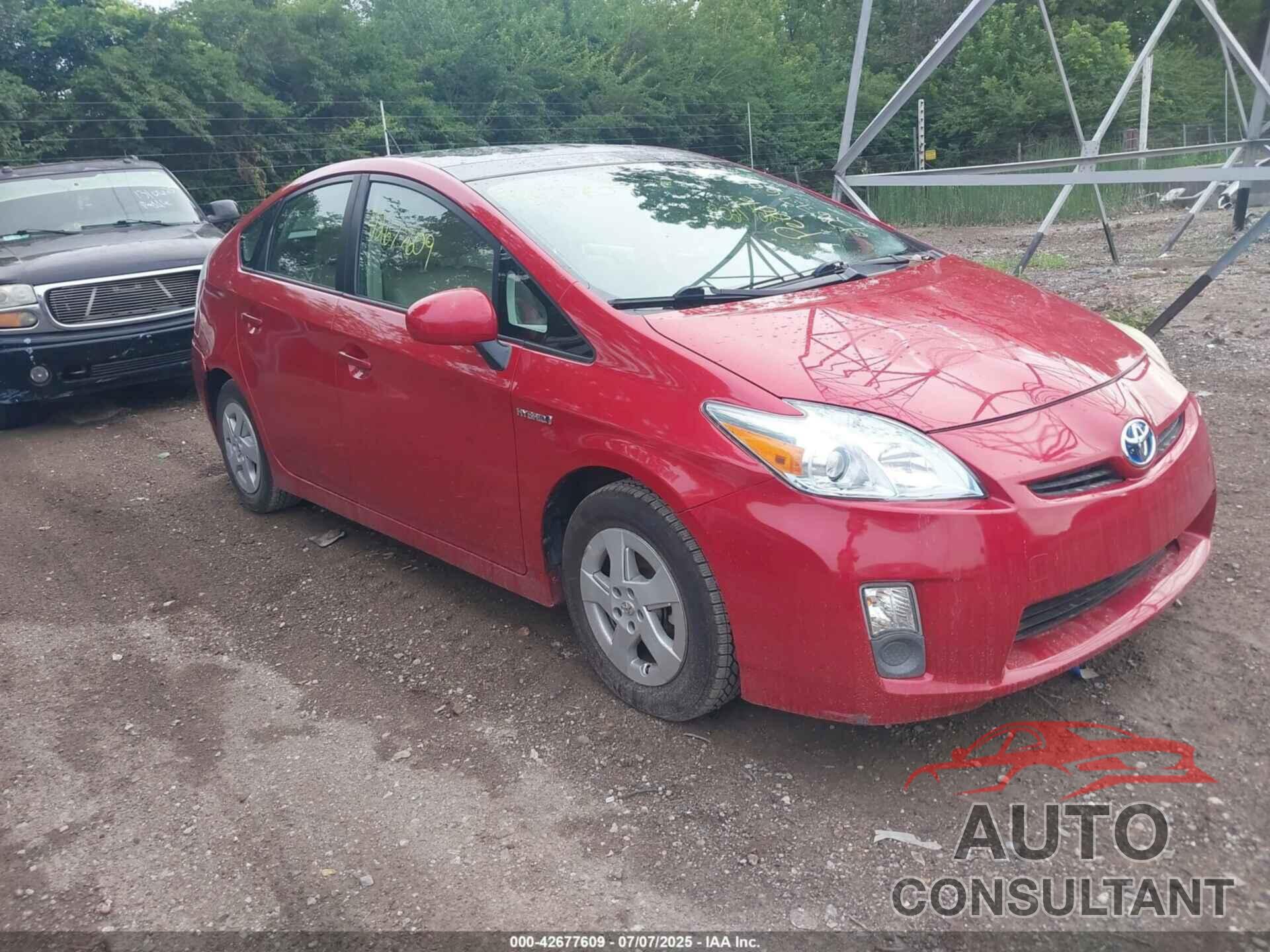 TOYOTA PRIUS 2010 - JTDKN3DU0A0169042