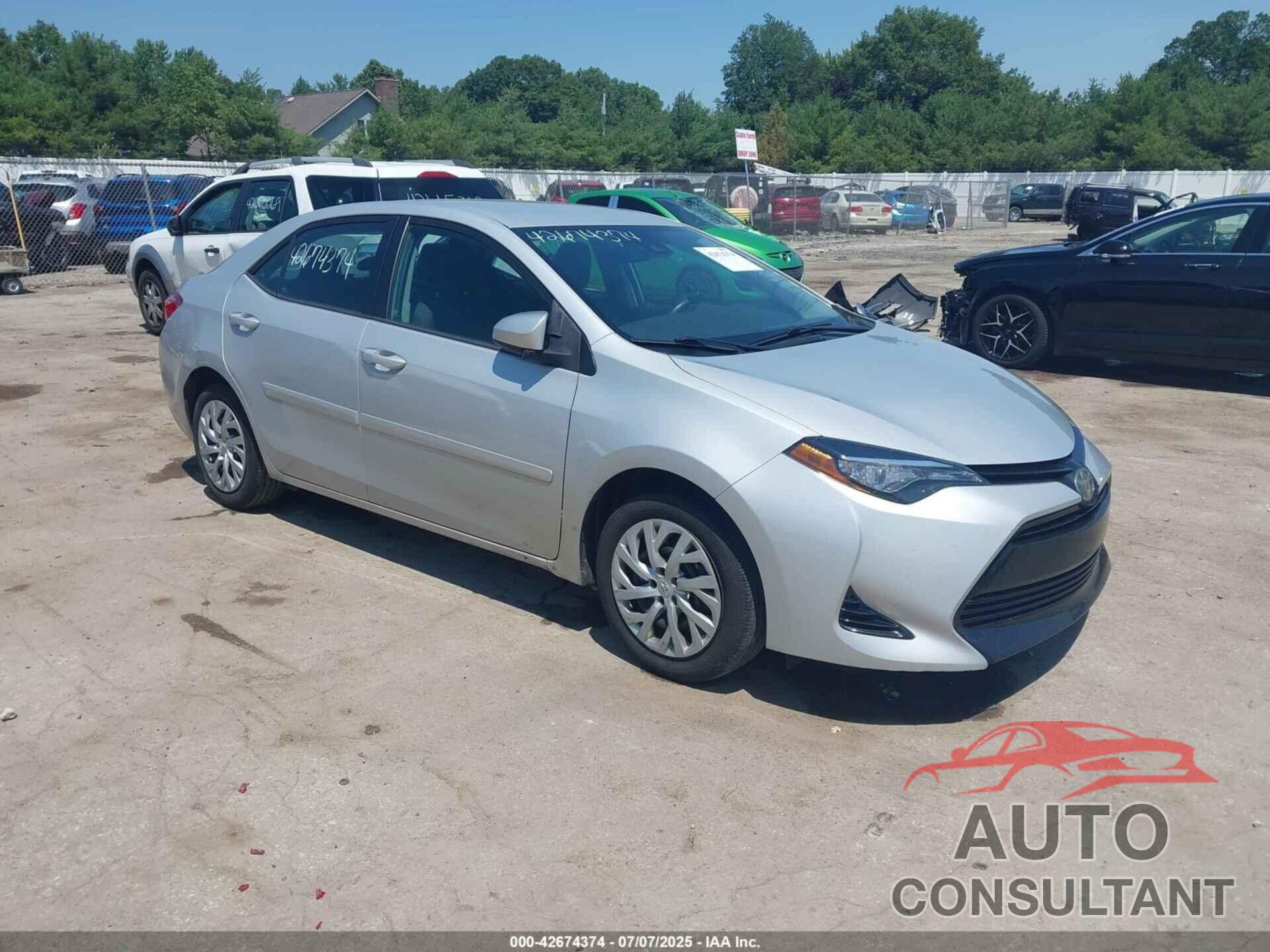 TOYOTA COROLLA 2017 - 2T1BURHE7HC759909
