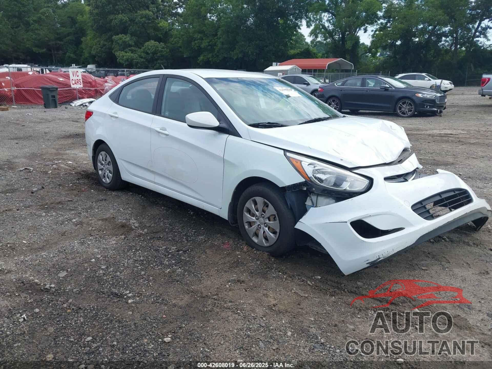 HYUNDAI ACCENT 2017 - KMHCT4AE4HU261749