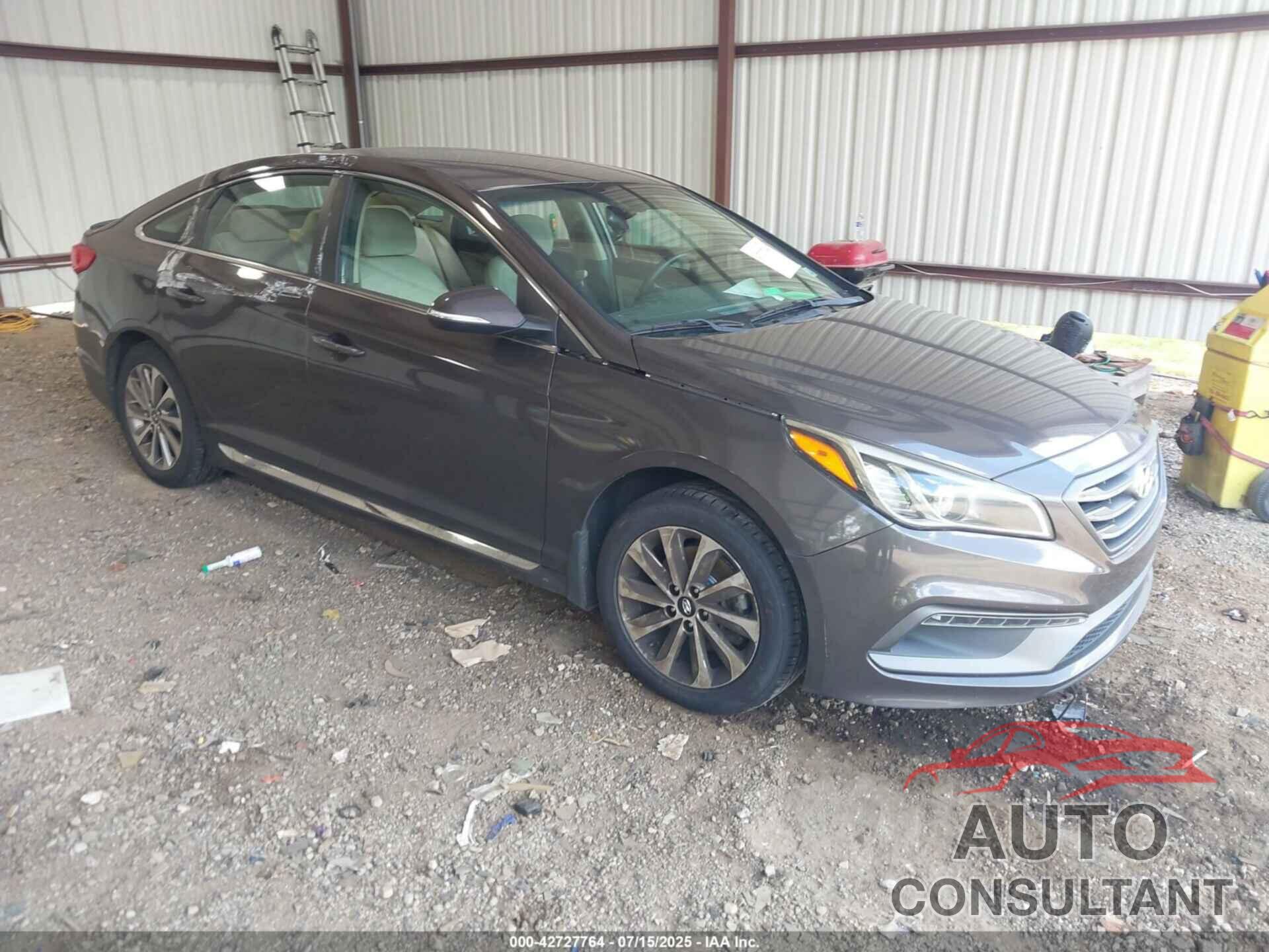 HYUNDAI SONATA 2017 - 5NPE34AF1HH439004