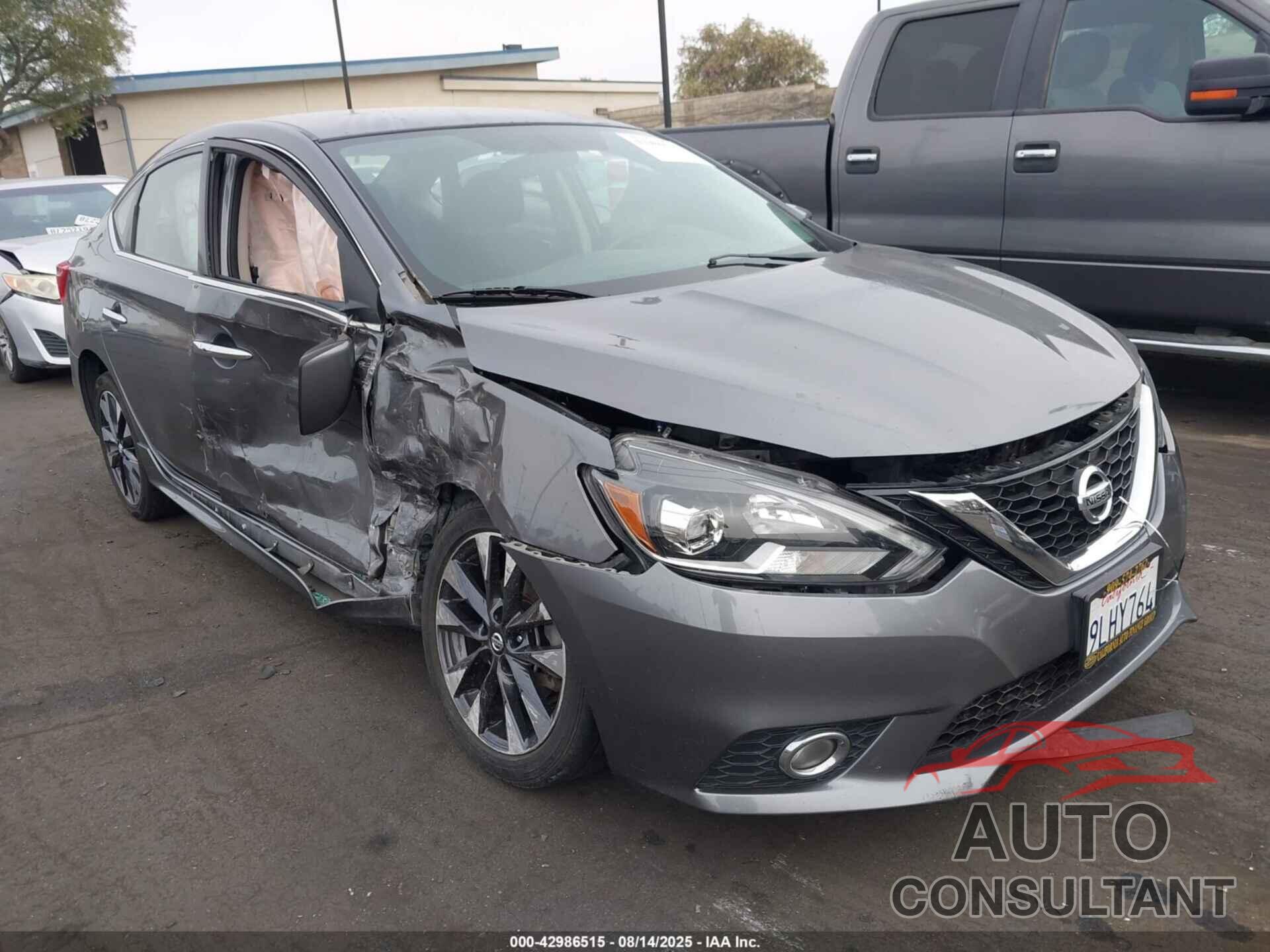 NISSAN SENTRA 2017 - 3N1AB7APXHY203971
