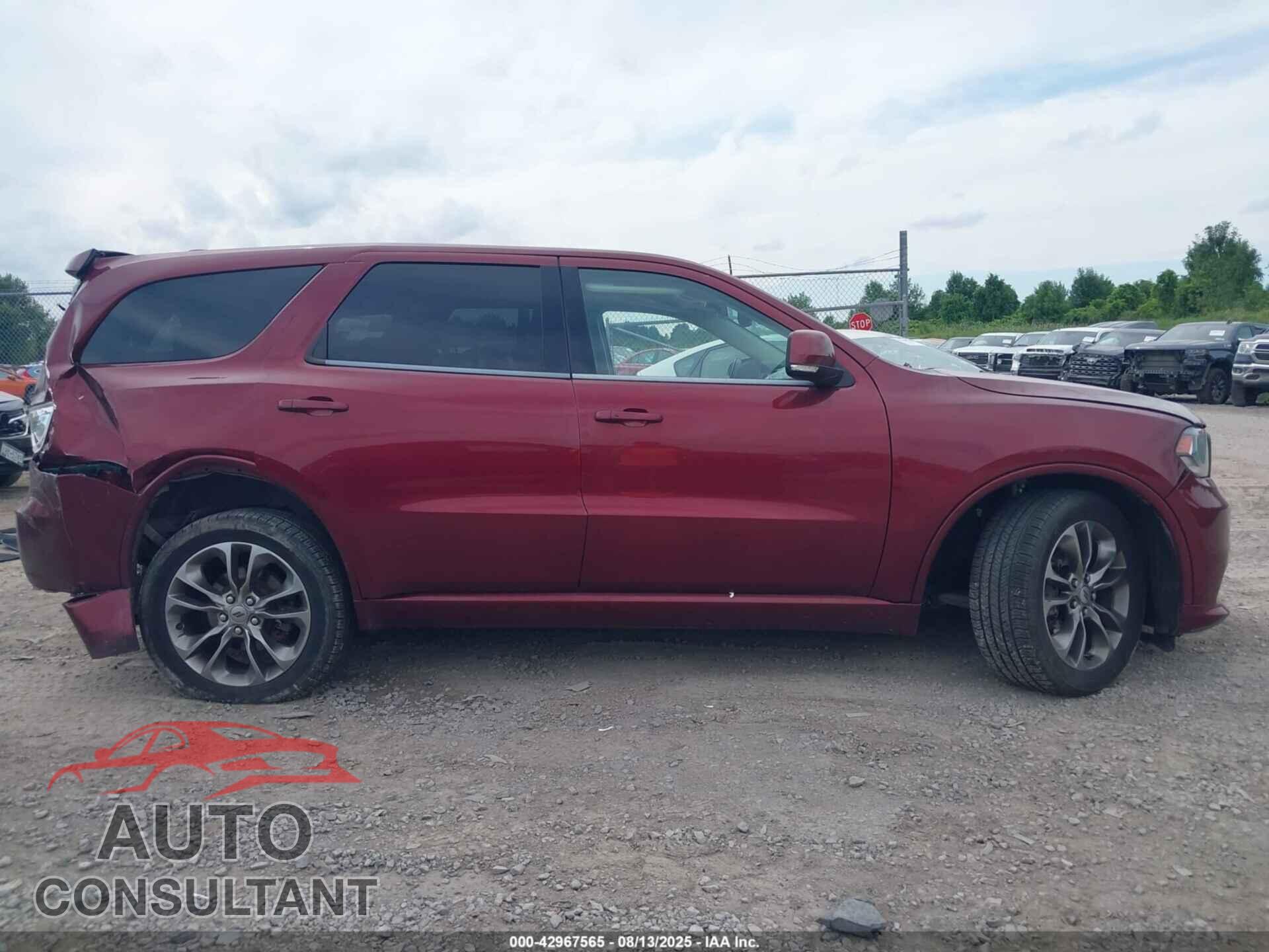 DODGE DURANGO 2019 - 1C4RDJDG9KC820216