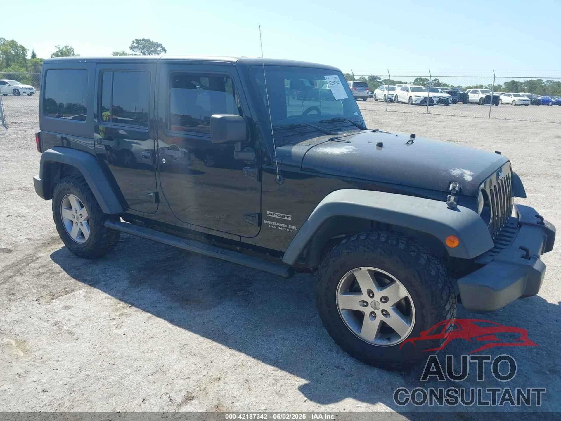 JEEP WRANGLER UNLIMITED 2013 - 1C4BJWDGXDL643315