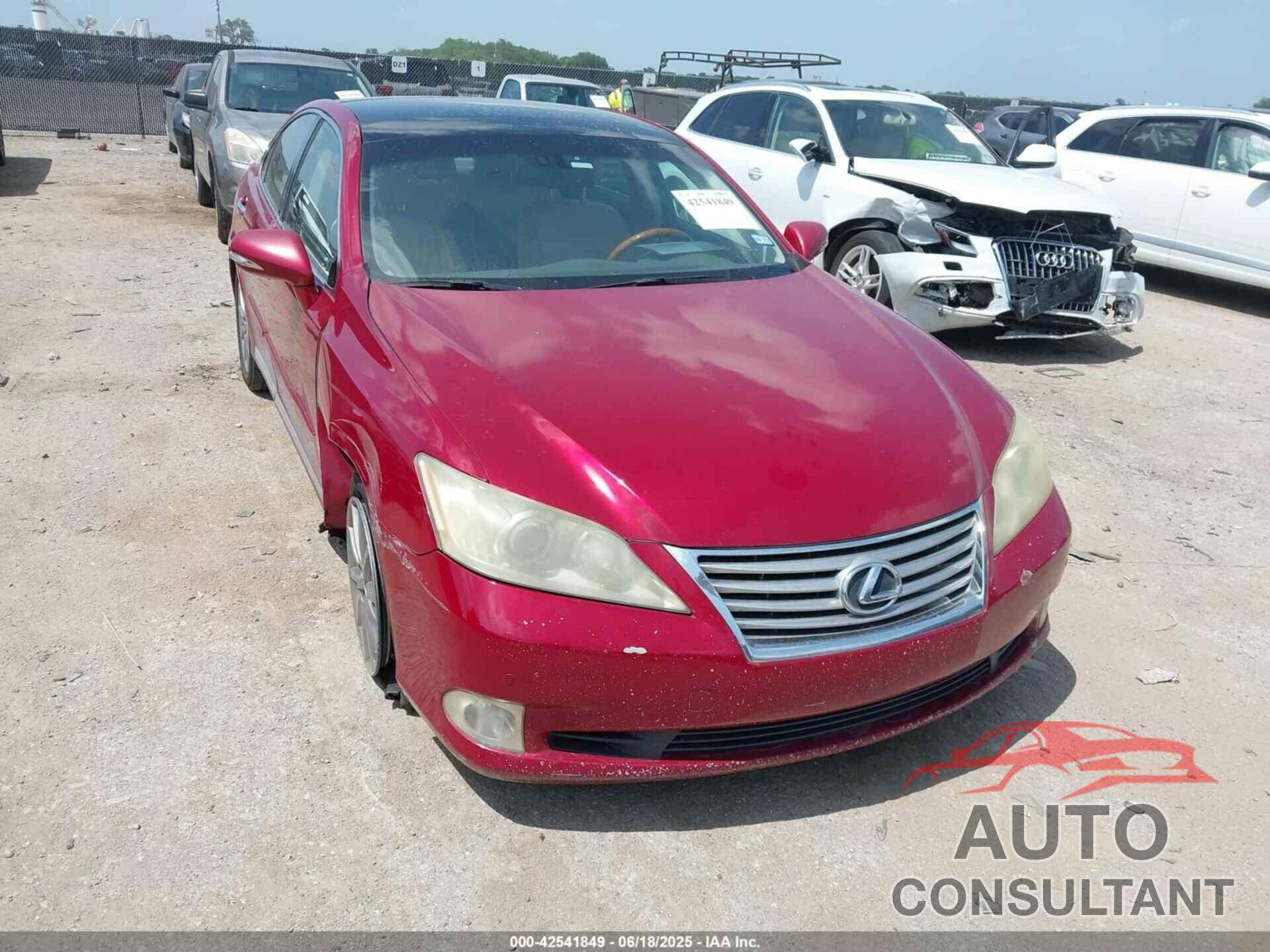 LEXUS ES 350 2010 - JTHBK1EG0A2353924