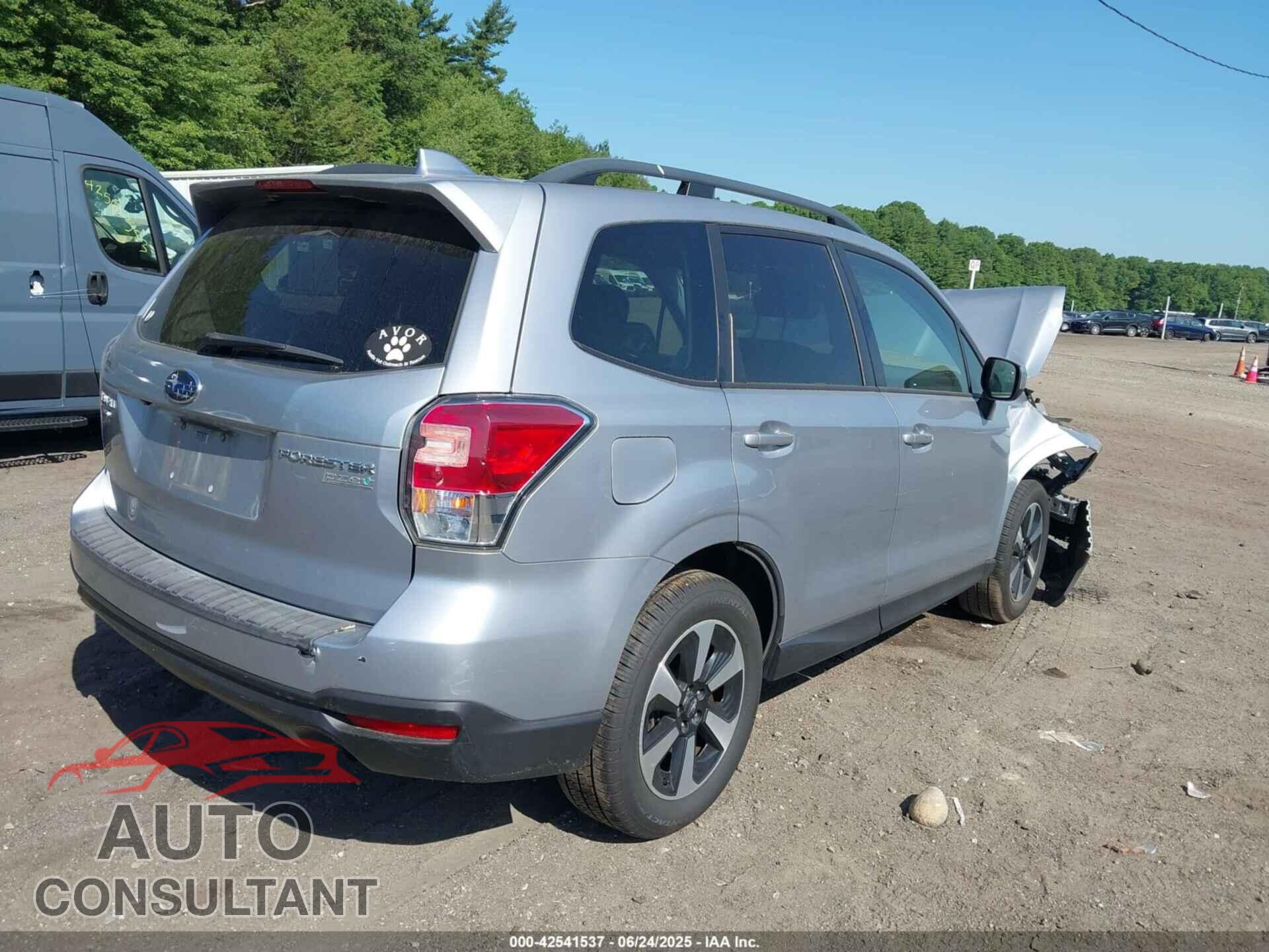 SUBARU FORESTER 2017 - JF2SJAEC1HH507602