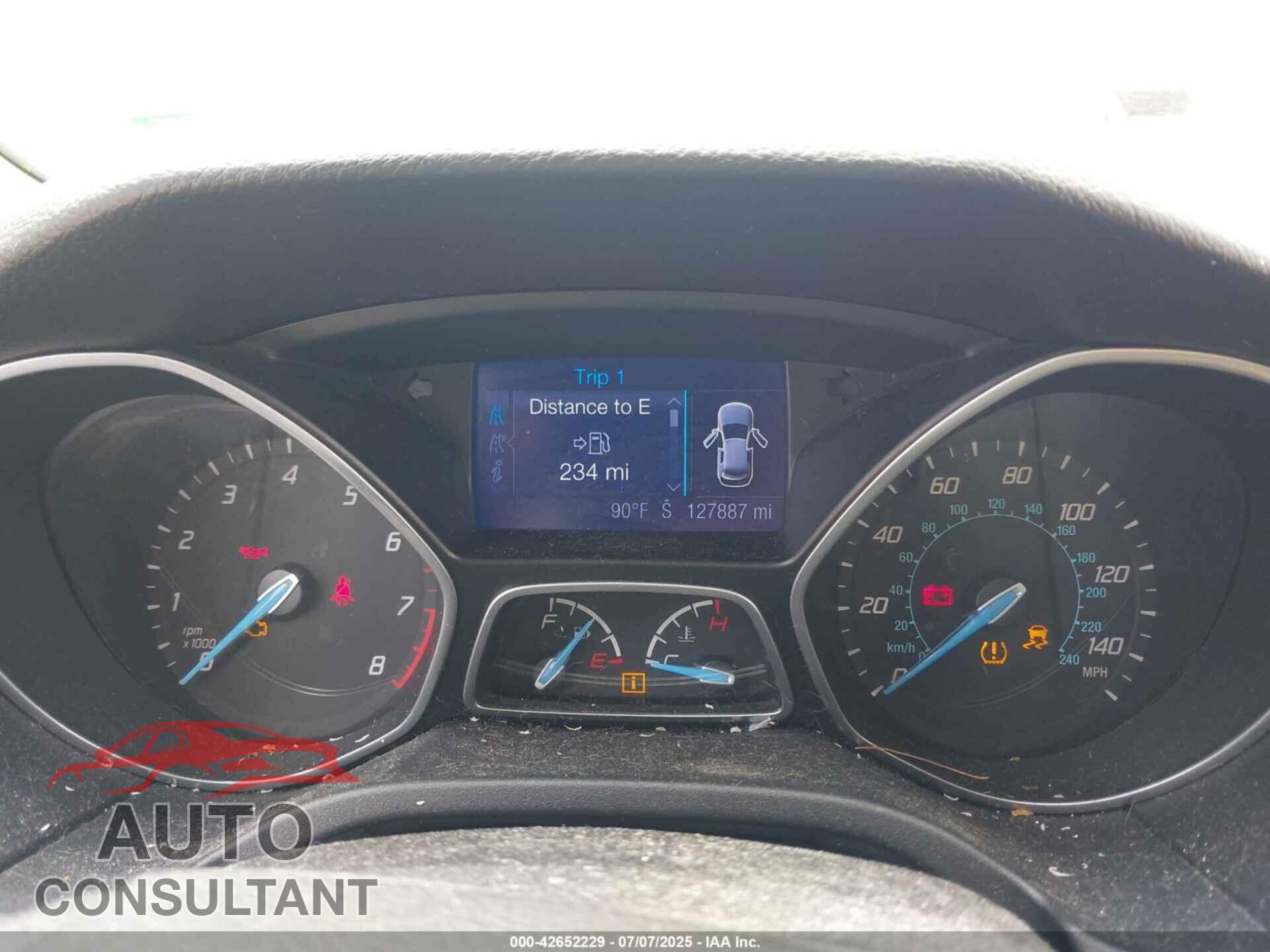 FORD FOCUS 2013 - 1FADP3F27DL224433
