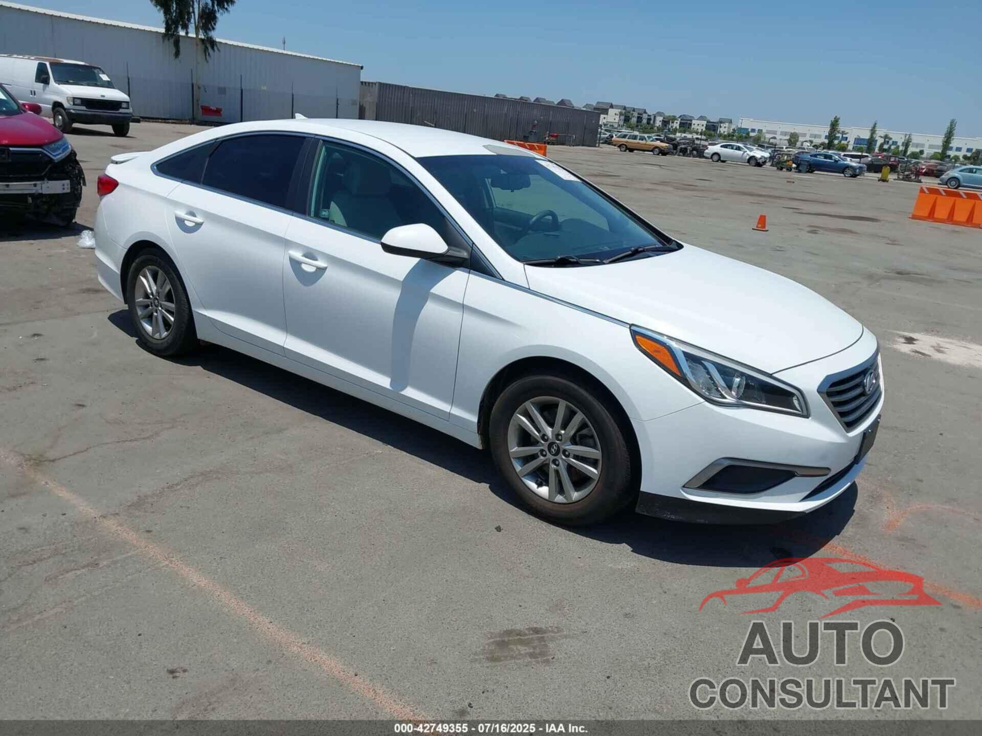 HYUNDAI SONATA 2016 - 5NPE24AF6GH261558