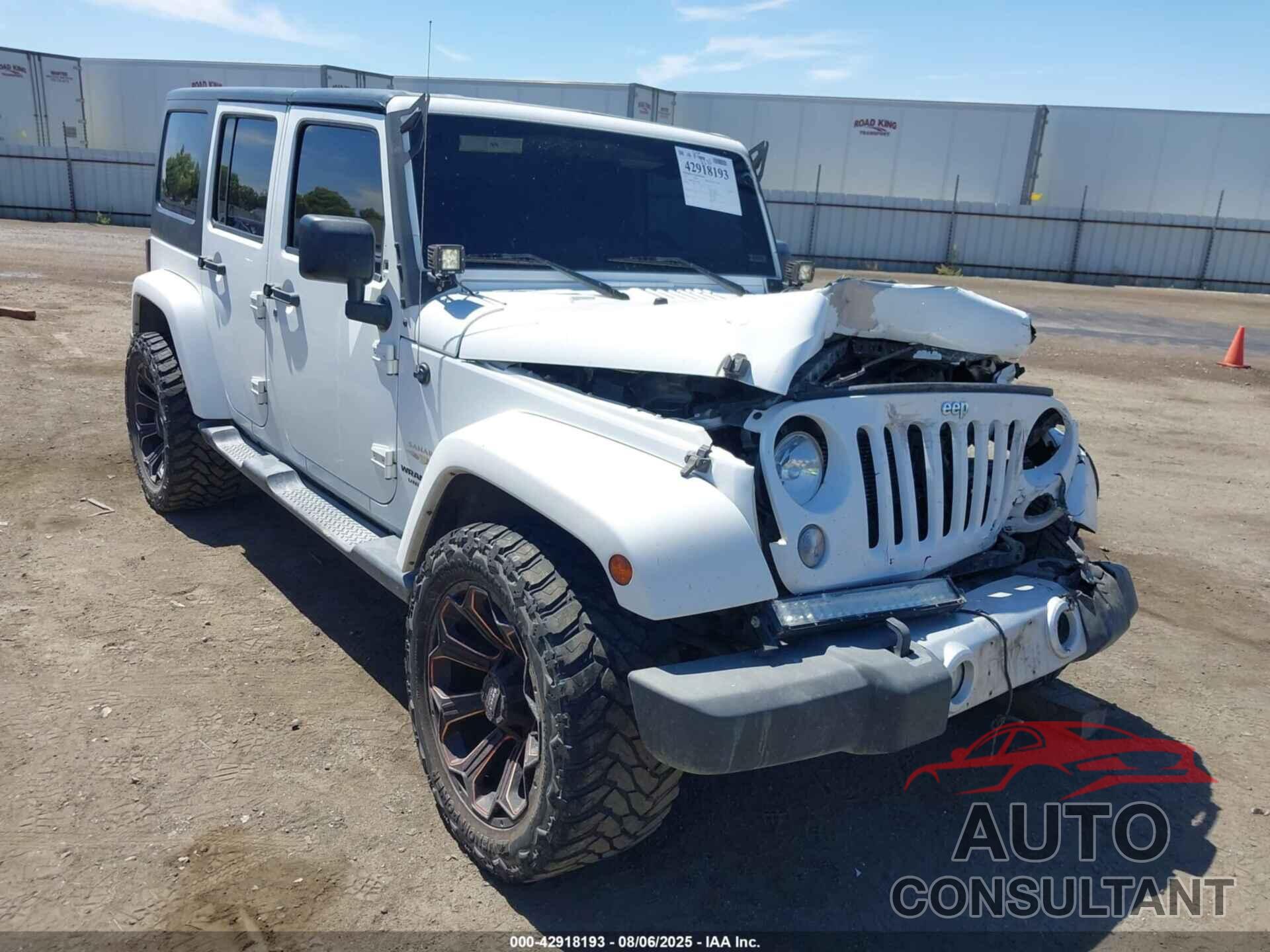 JEEP WRANGLER UNLIMITED 2015 - 1C4BJWEG6FL708856