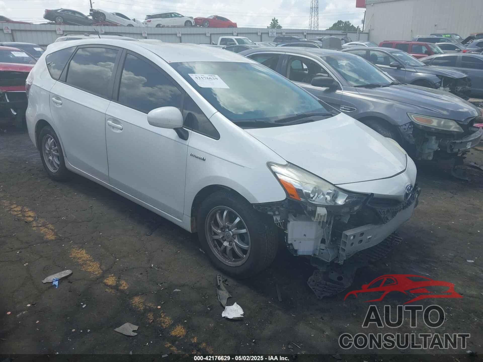 TOYOTA PRIUS V 2015 - JTDZN3EU8FJ036043