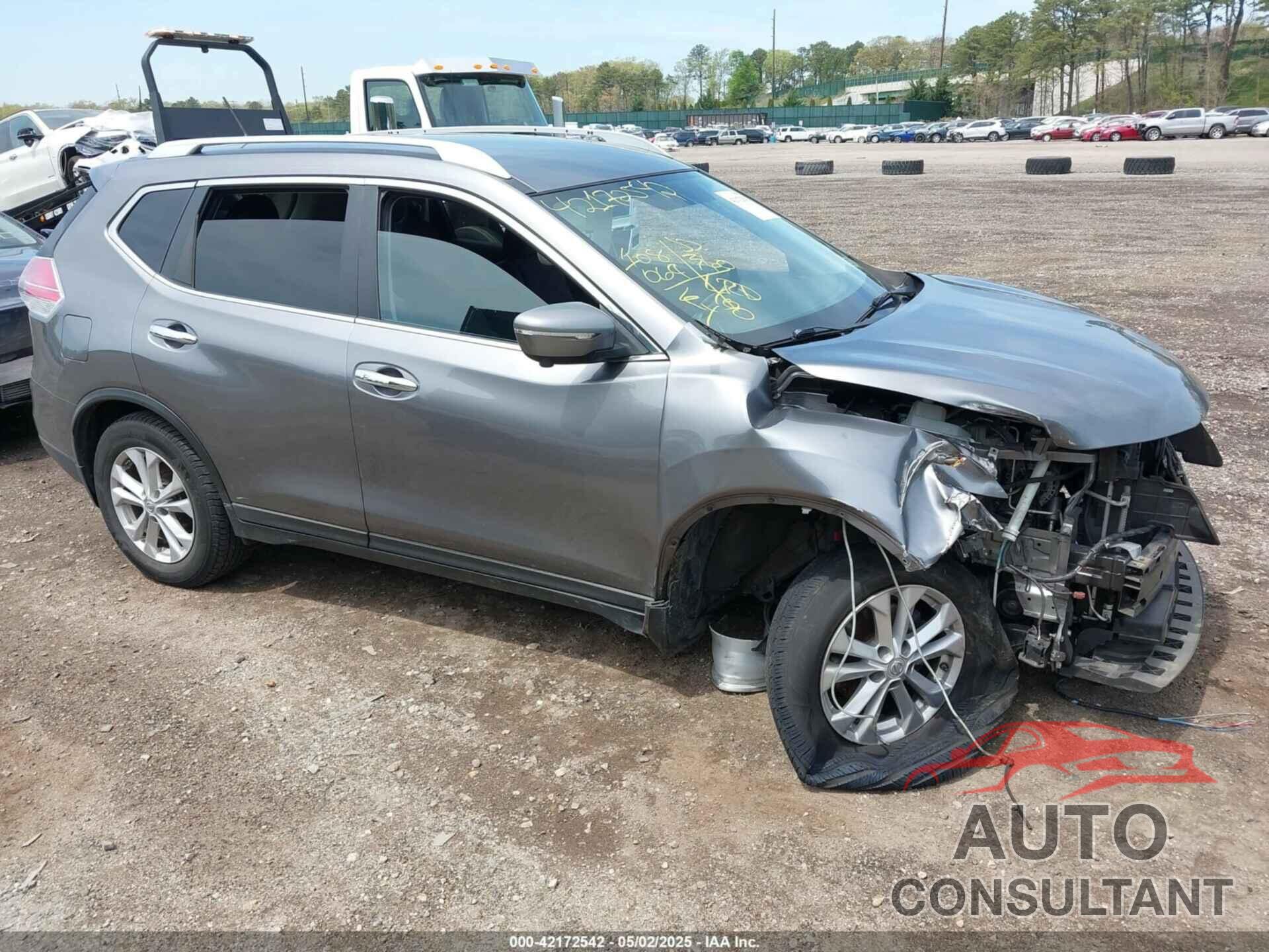 NISSAN ROGUE 2015 - KNMAT2MV5FP506288