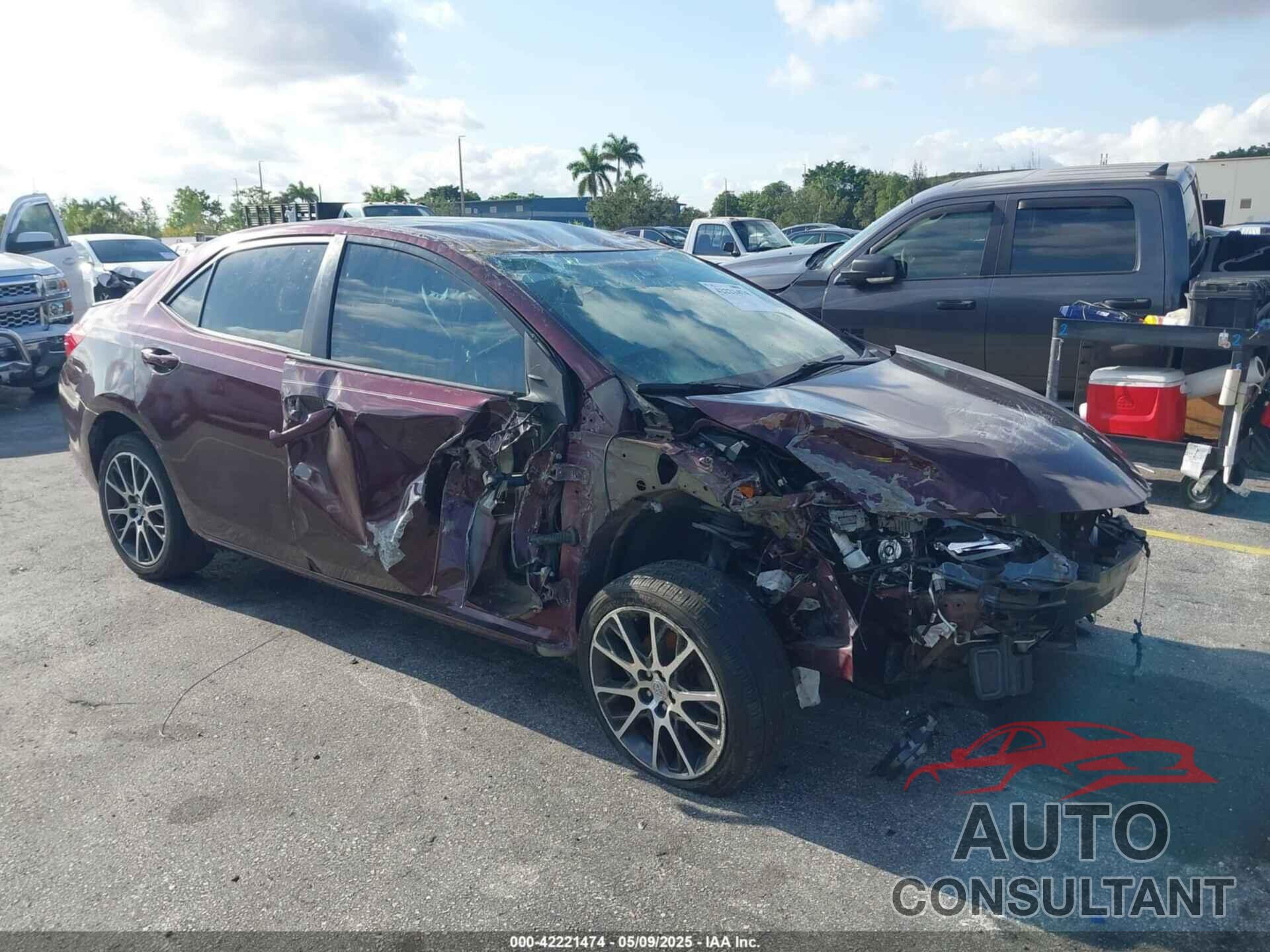 TOYOTA COROLLA 2017 - 5YFBURHE1HP630399