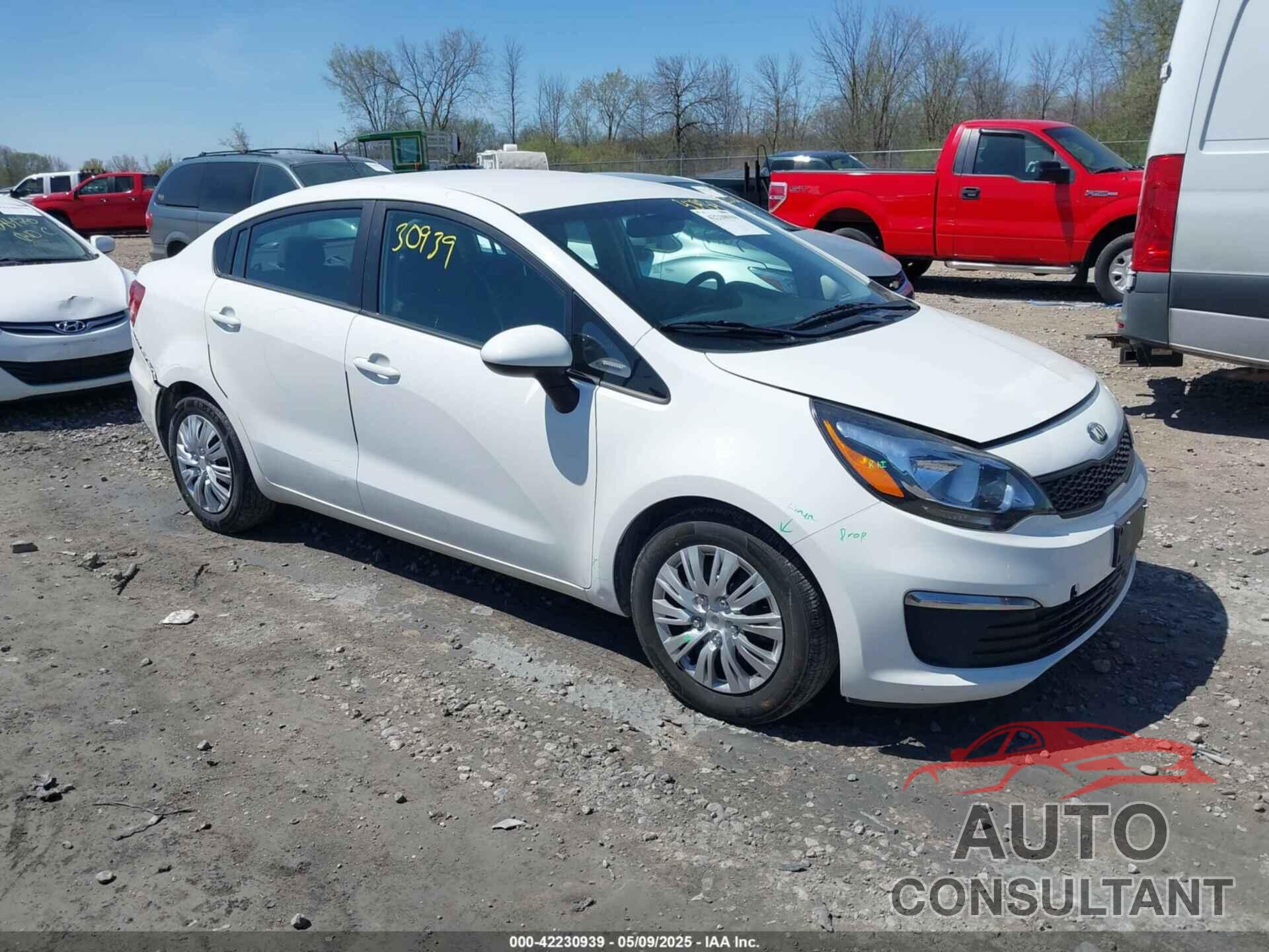KIA RIO 2017 - KNADM4A31H6015537