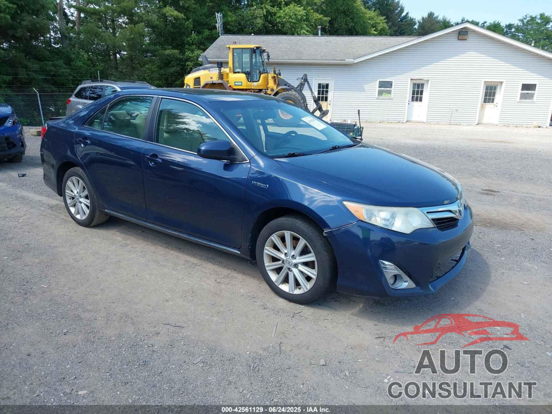 TOYOTA CAMRY HYBRID 2014 - 4T1BD1FK0EU128682