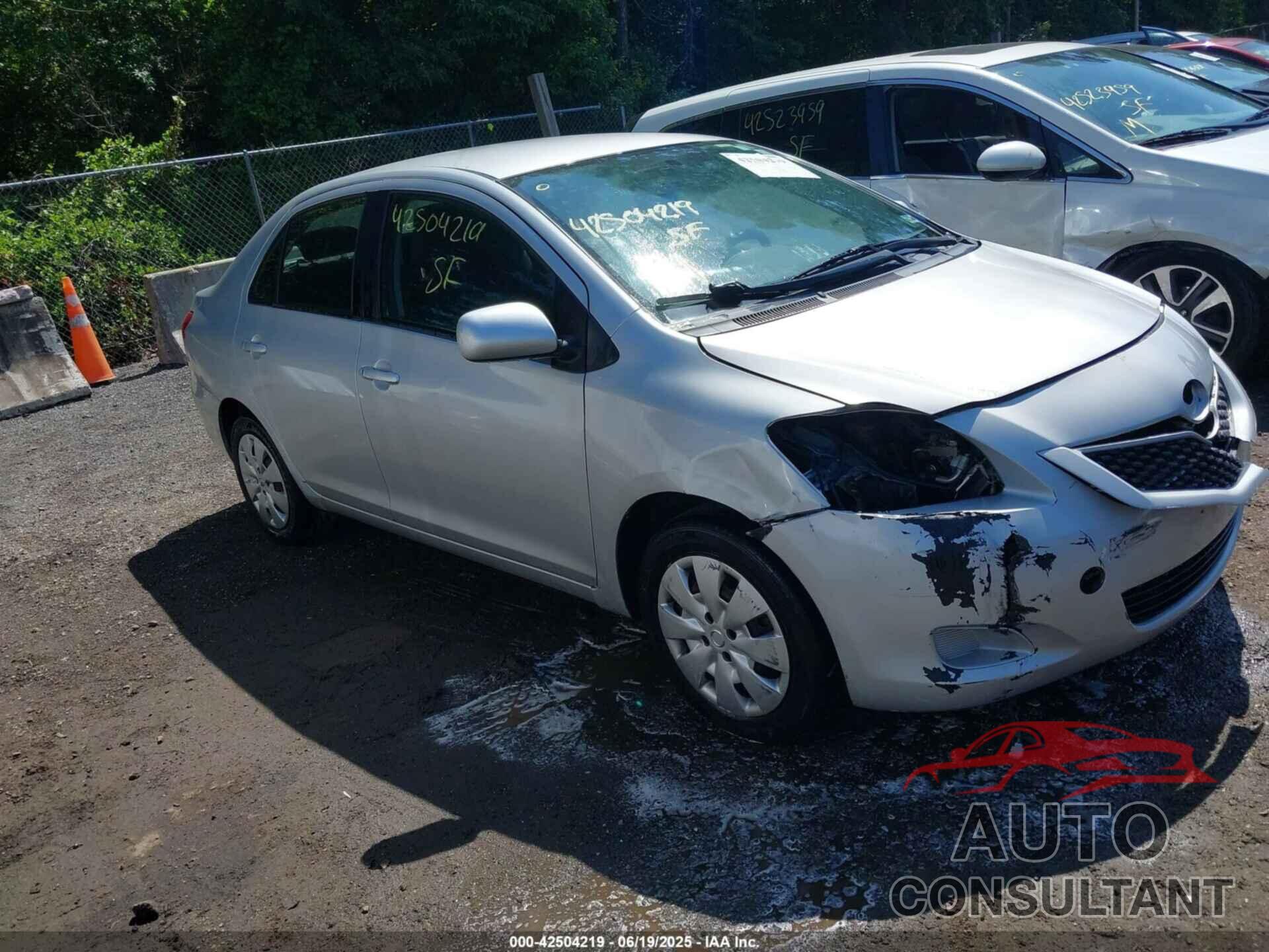 TOYOTA YARIS 2010 - JTDBT4K3XA1393368