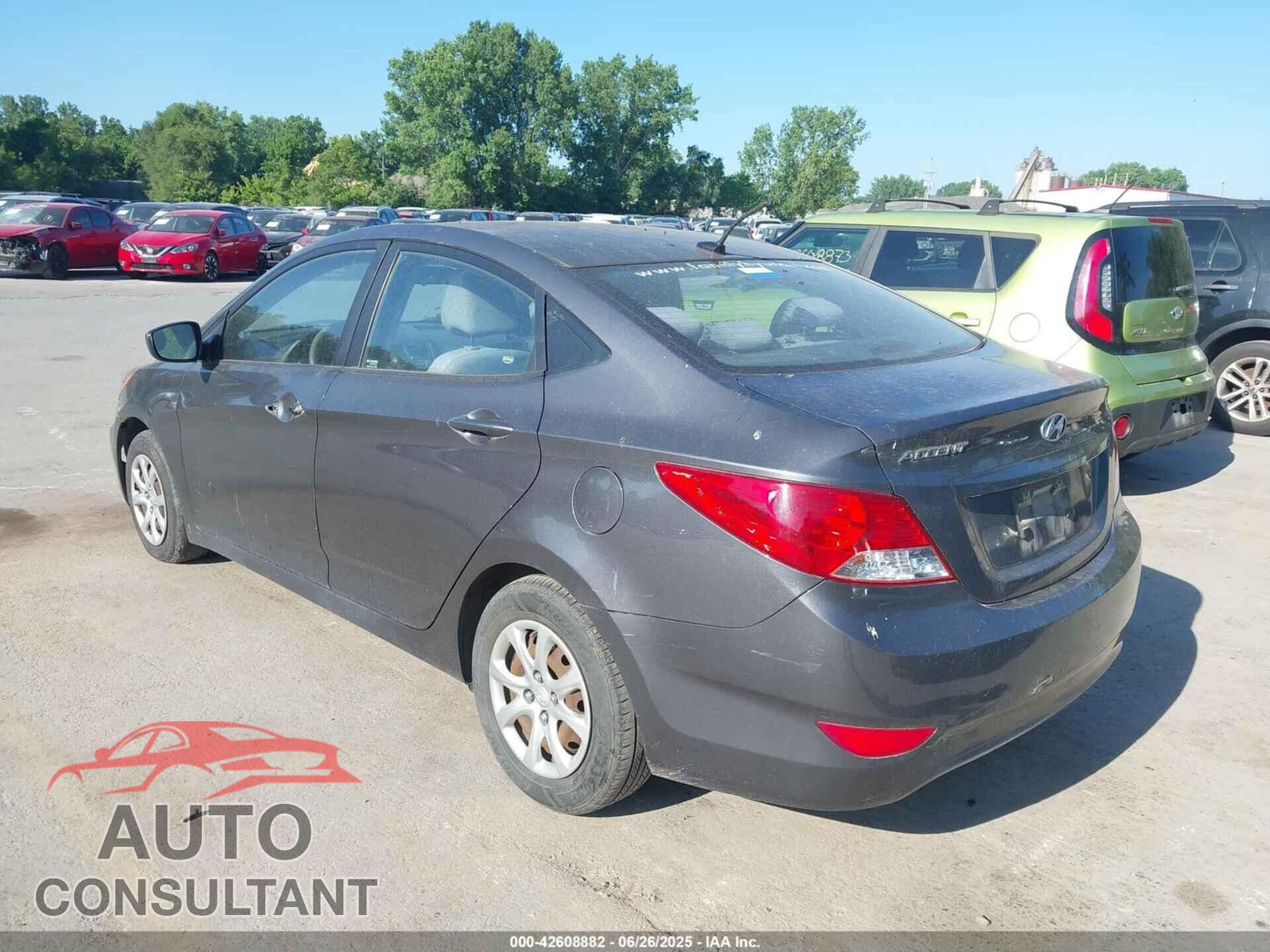 HYUNDAI ACCENT 2012 - KMHCT4AEXCU218008