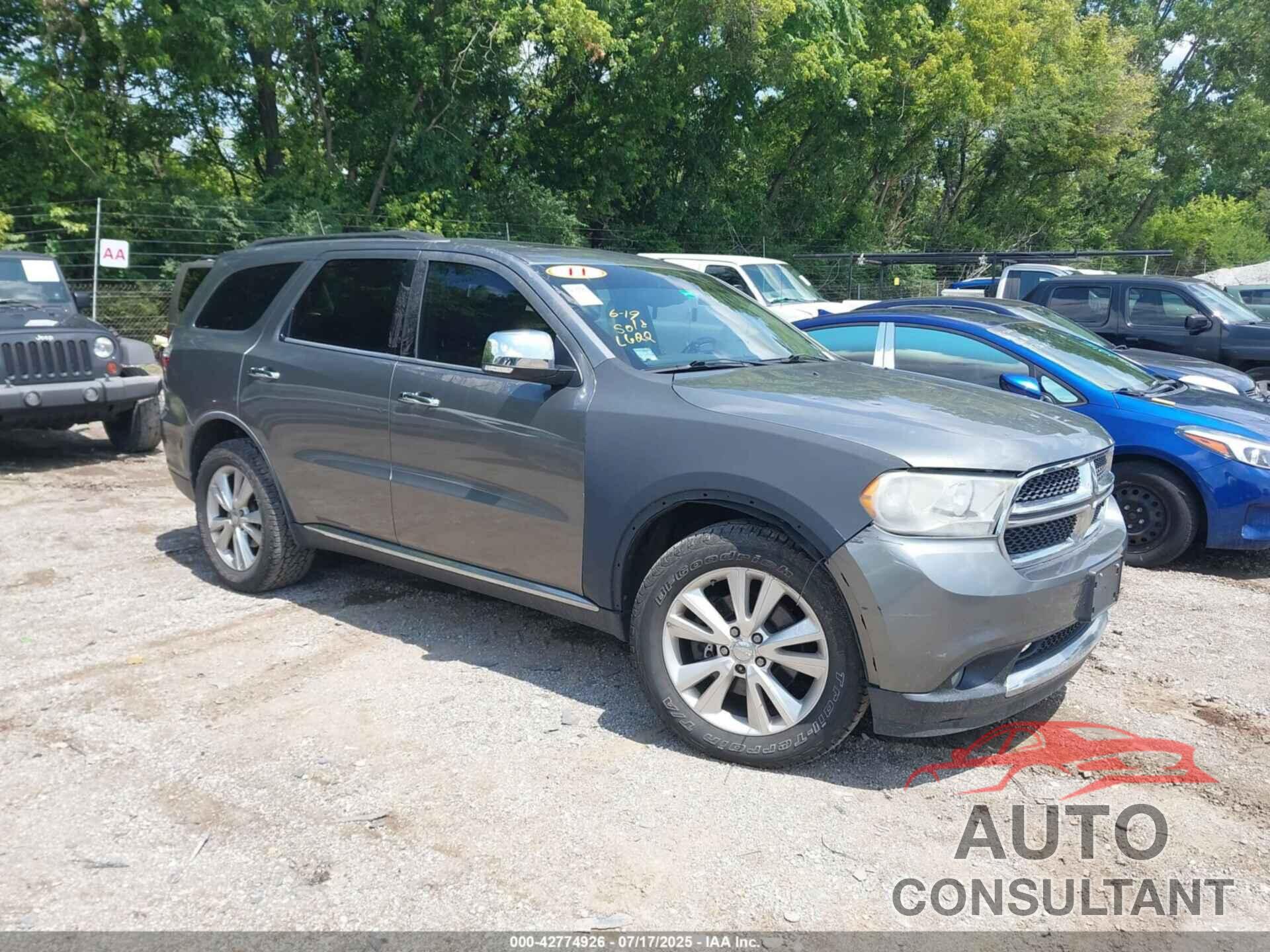 DODGE DURANGO 2011 - 1D4SE4GT6BC635133