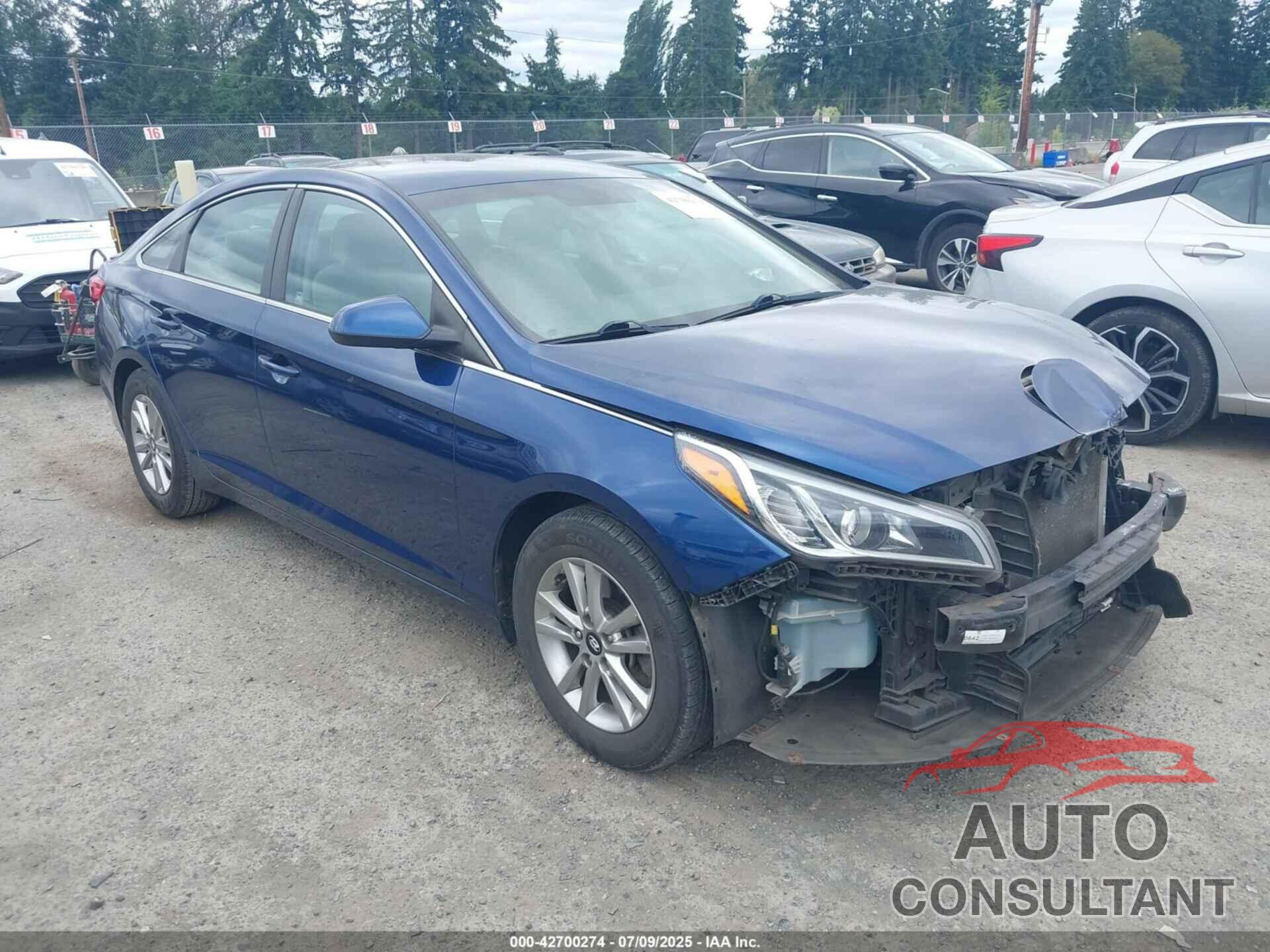 HYUNDAI SONATA 2017 - 5NPE24AF9HH547308