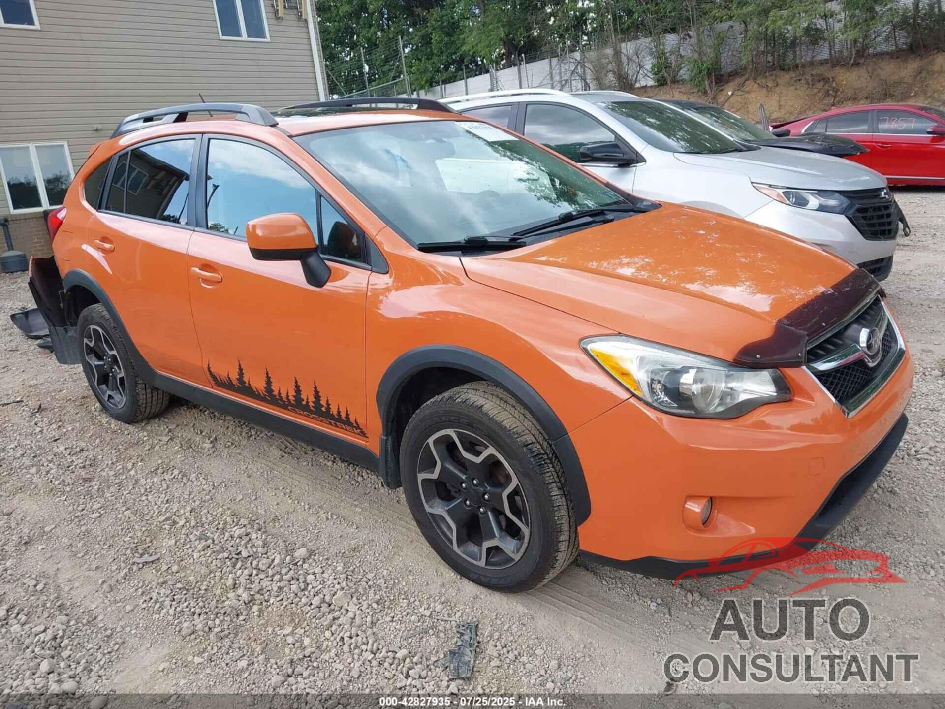 SUBARU XV CROSSTREK 2013 - JF2GPAVC3D2801830