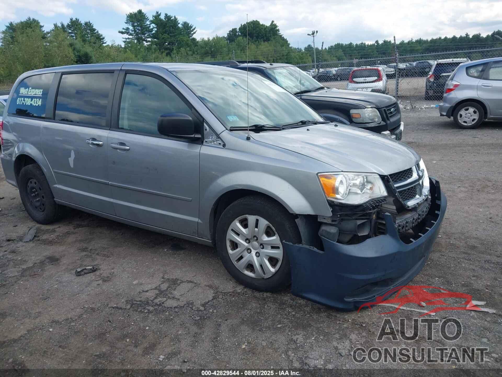 DODGE GRAND CARAVAN 2015 - 2C4RDGBG6FR564376