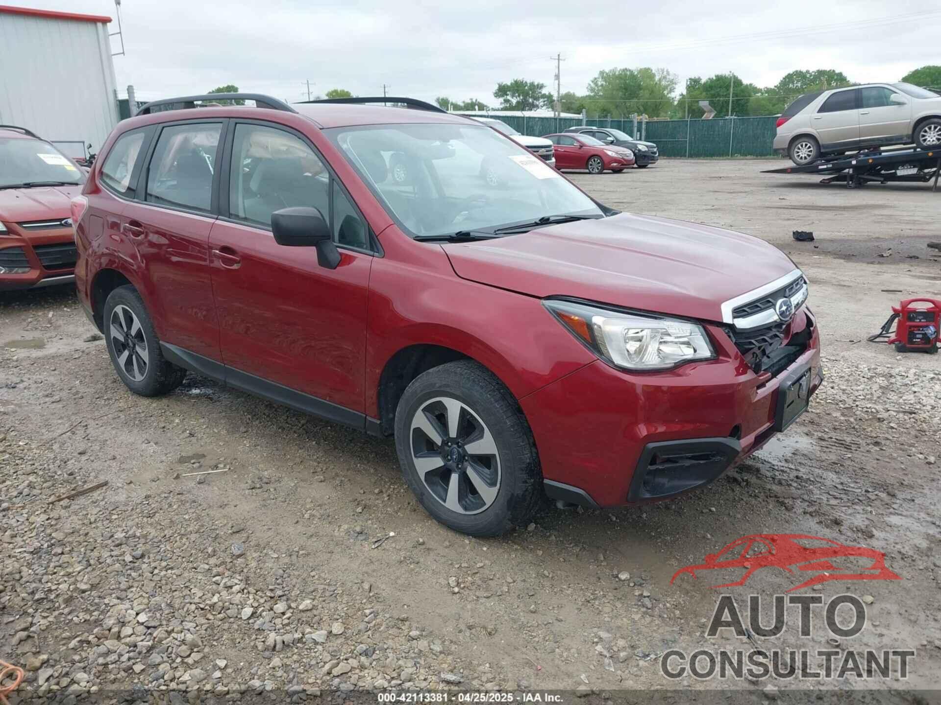 SUBARU FORESTER 2018 - JF2SJABC2JH530008